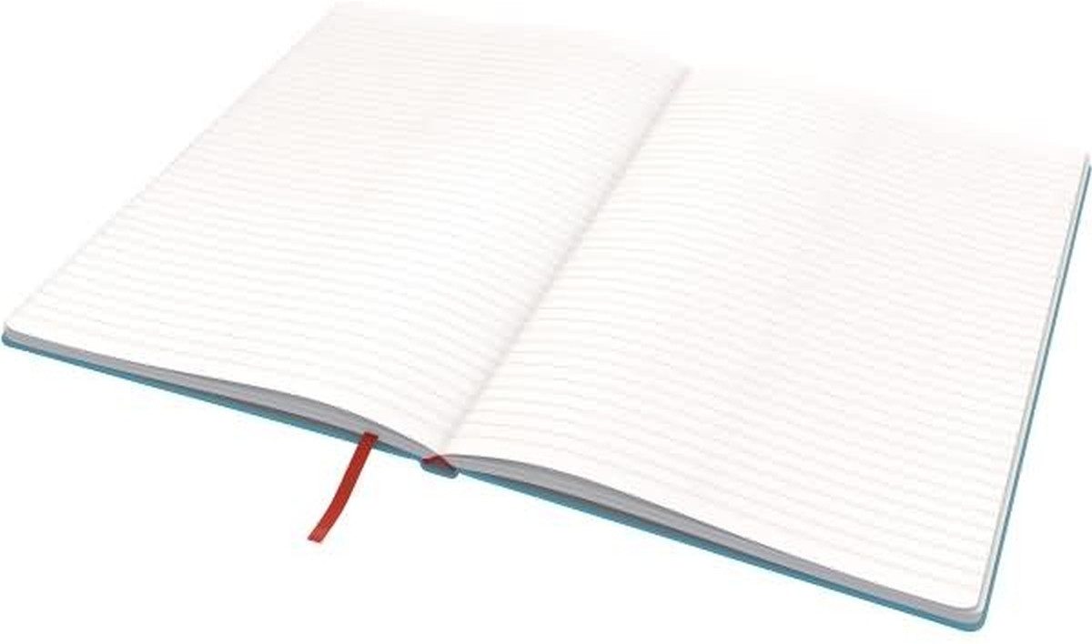 LEITZ Notizbuch Notizbuch Cosy B5 fester Einband liniert blau (5 Stück)