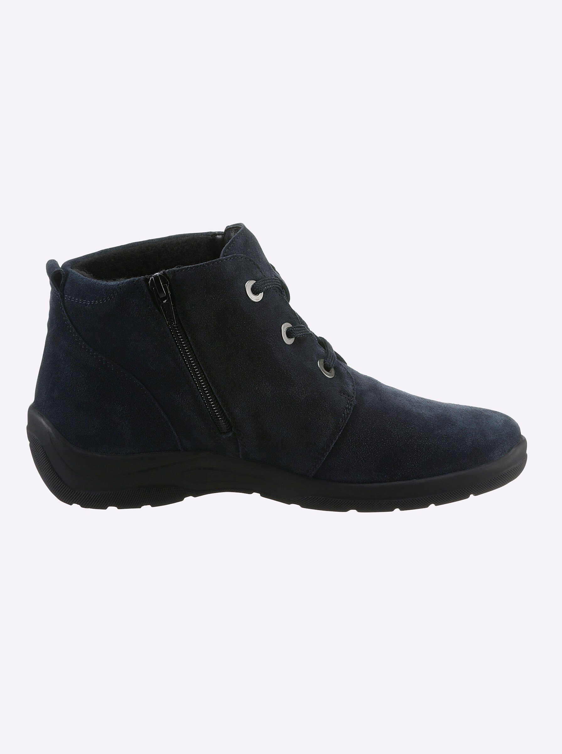 Waldläufer Stiefelette Stiefelette Flexible Laufsohle, Wechselfußbett, weiche Polsterung