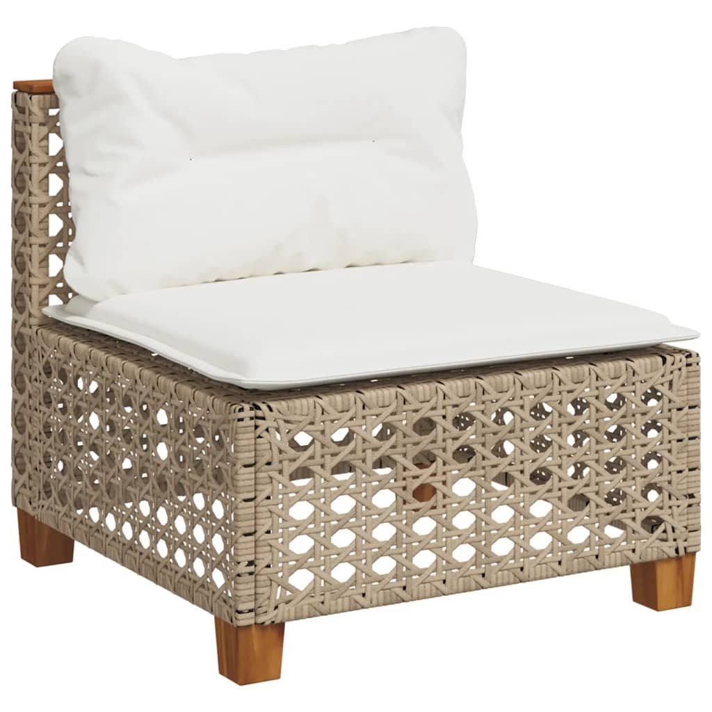 vidaXL Loungesofa Gartensofa ohne Armlehnen mit günstig online kaufen