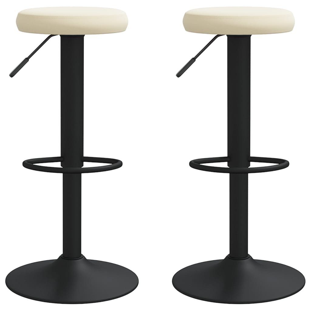 vidaXL Barhocker Barhocker 2 Stk. Creme günstig online kaufen