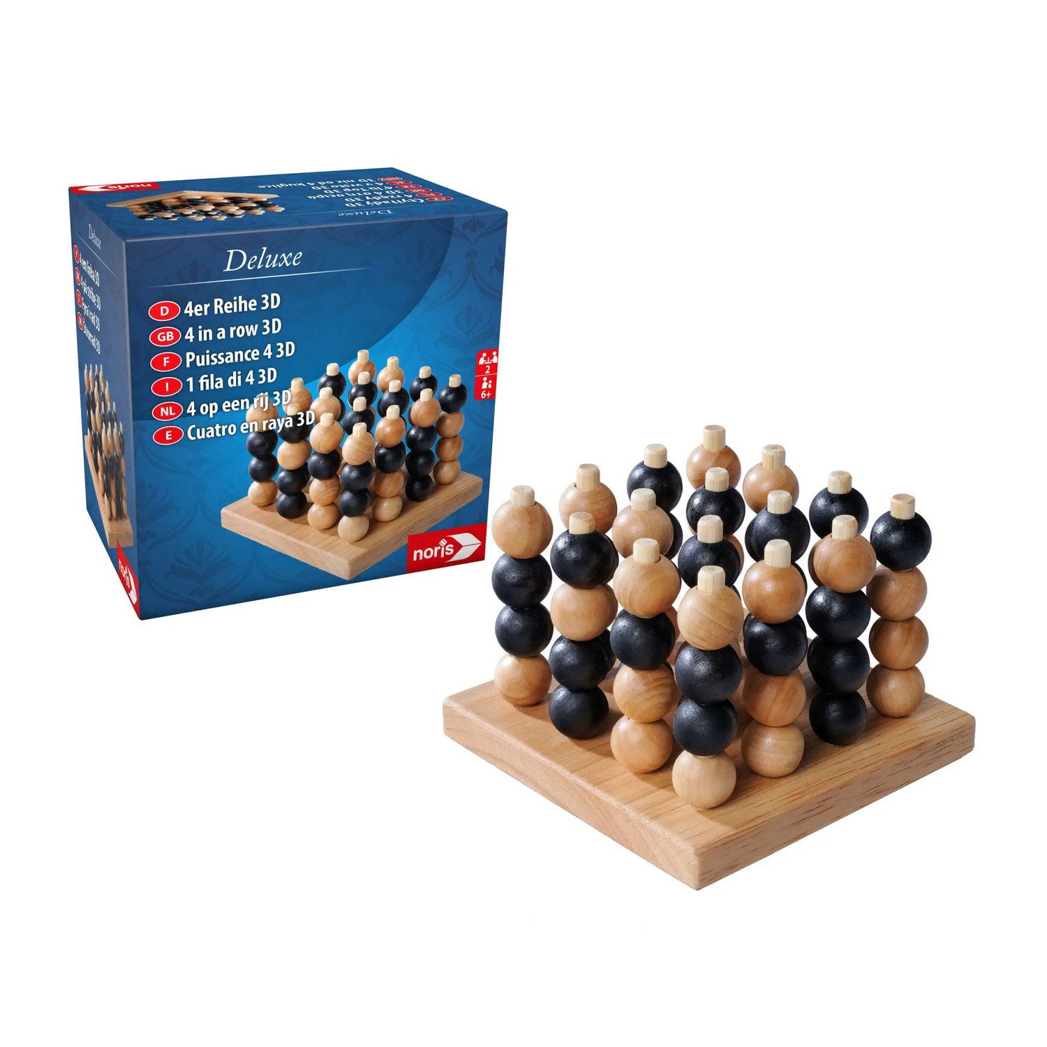 Noris Spiel Deluxe 4er Reihe 3D