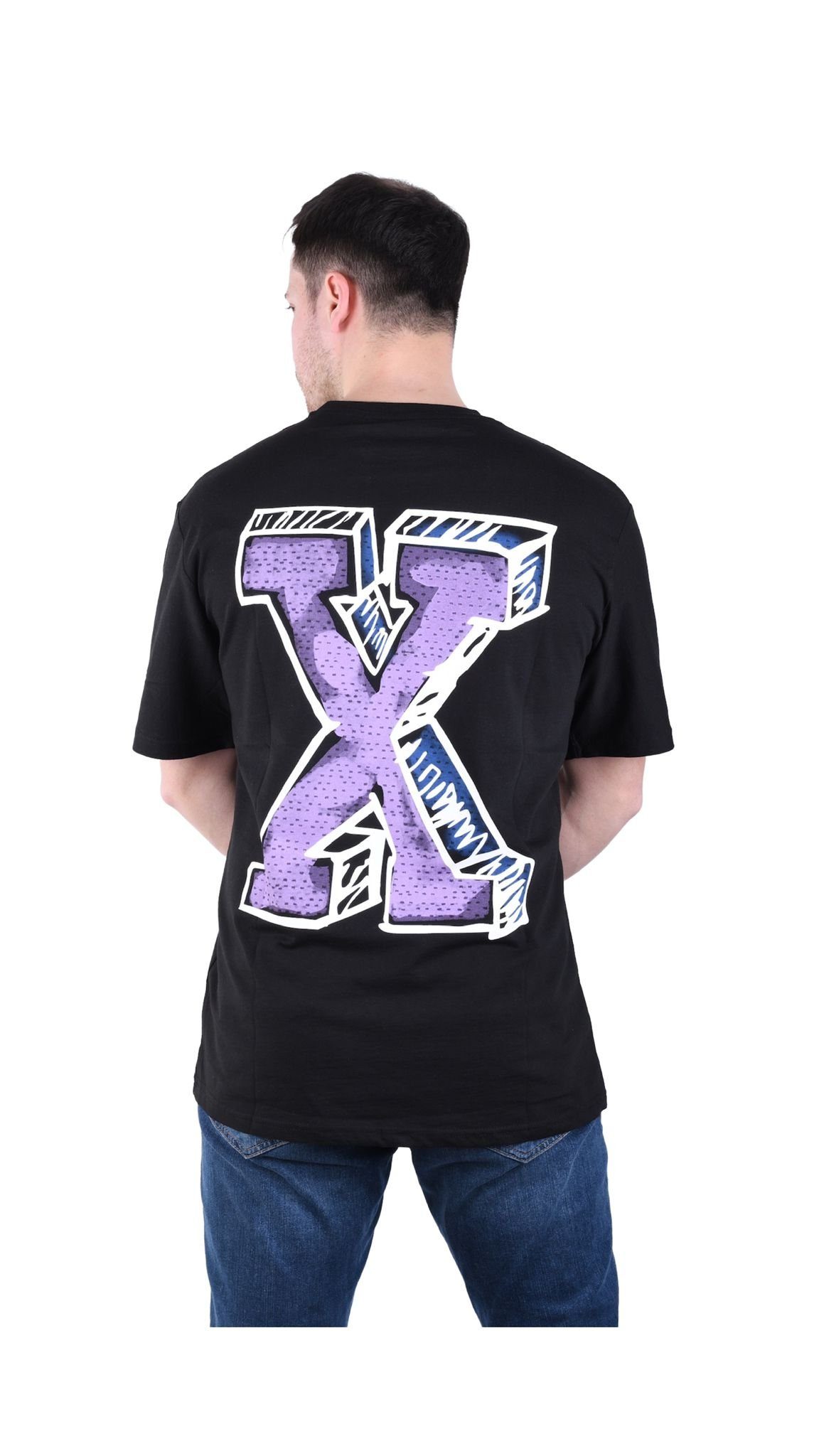 Megaman Jeans T-Shirt Megaman, Herren T-Shirt, Oversize