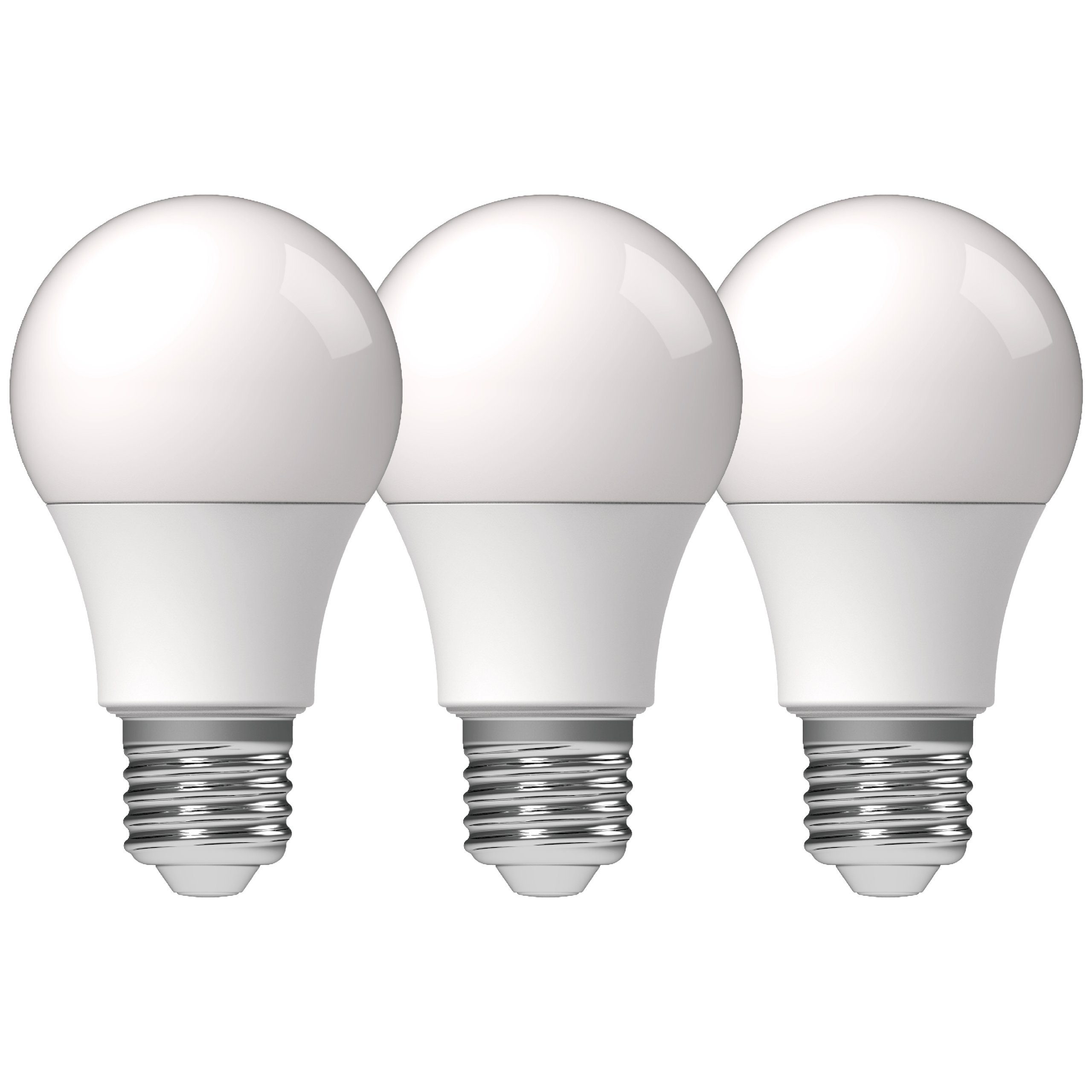 LED's light LED-Leuchtmittel 0620171 LED Glühbirne, E27, E27 8W neutralweiß Opal A60 3-Pack