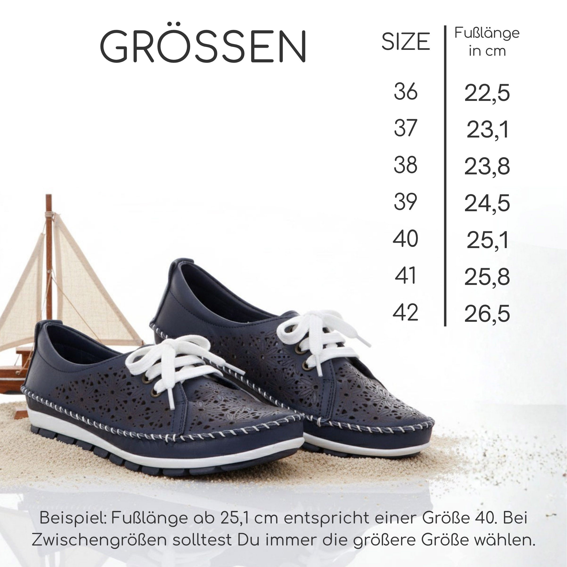 Gemini Damen Schnürschuh