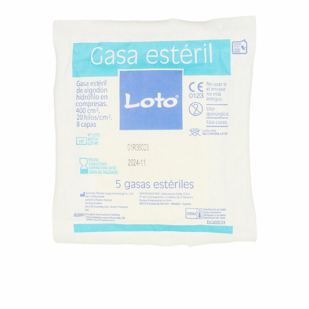 Primer Loto Gasa Suave Hidrófila 100 Algodón 90 Uds