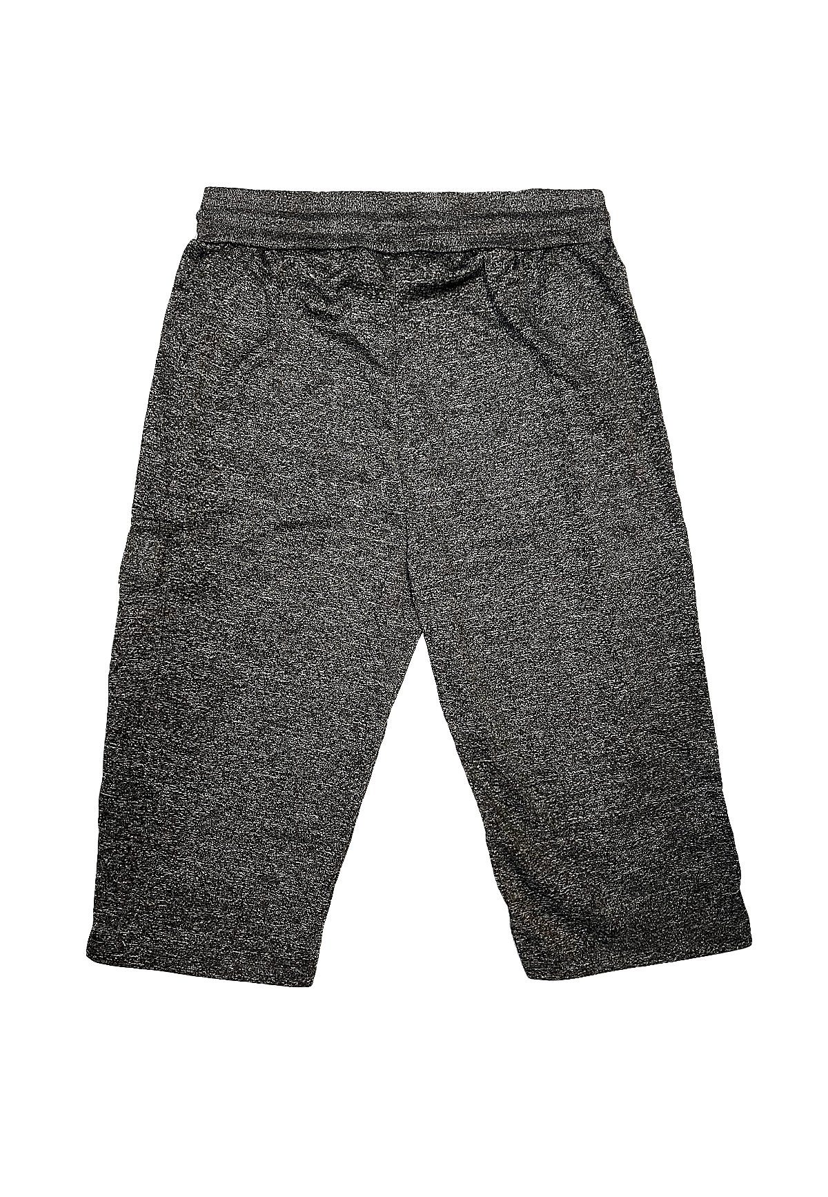 in Hose Max Tasche Sweatshorts Cargo Men 5863 Freizeit Schorts Dunkelgrau mit Capri