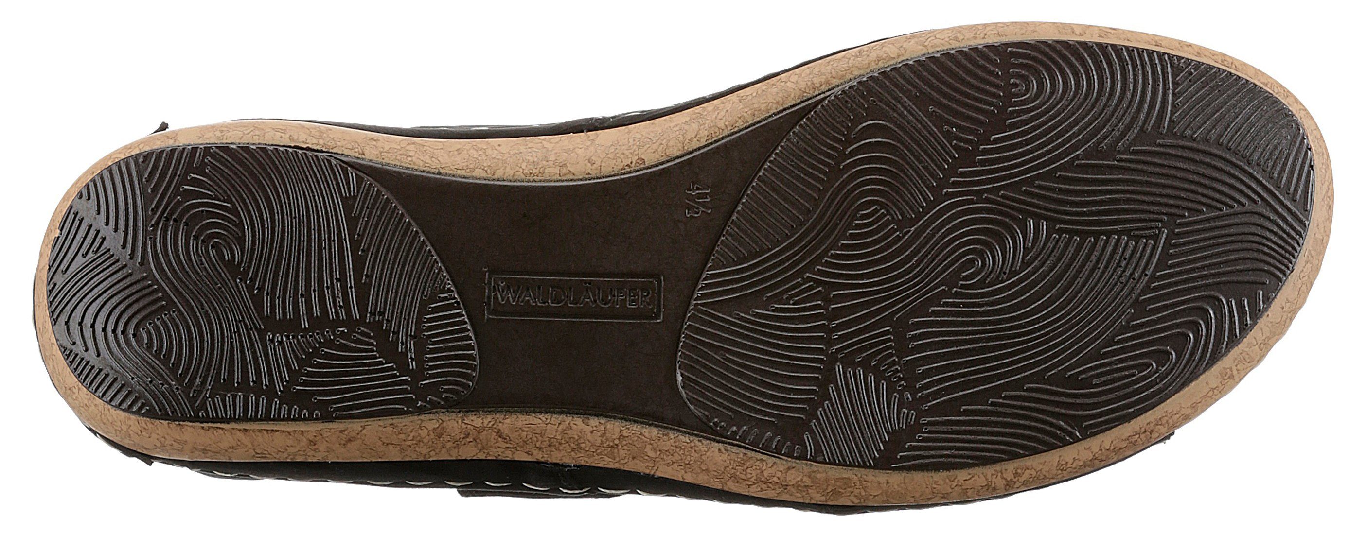 Waldläufer HELIETT Riemchensandale, Sommerschuh, Sandalette, Keilabsatz, mit Wechselfußbett, H-Weite