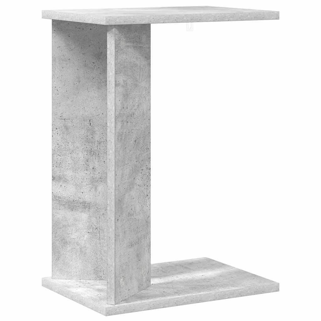 vidaXL Beistelltisch Beistelltisch Beton Grau 35 x 25 x 50 cm Holzwerkstoff (1-St)