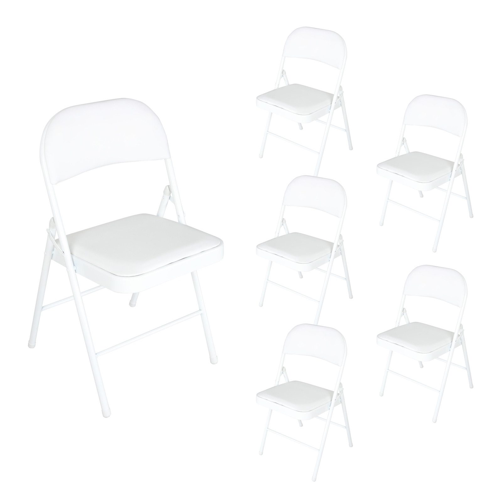 HTI-Living Klappstuhl Klappstühle 6er Set Wedigo Weiß (Set, 6 St), Küchenst günstig online kaufen