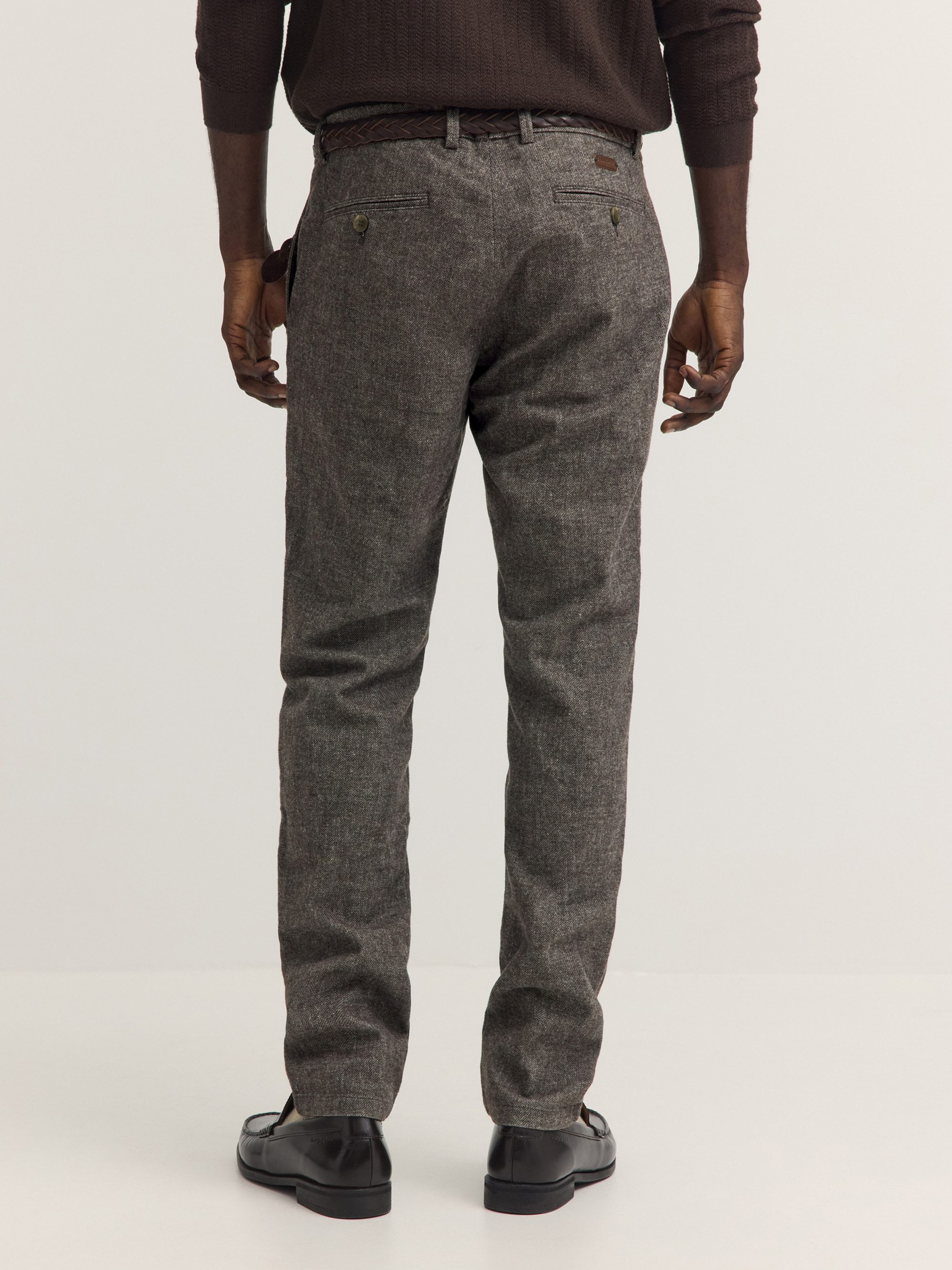bugatti Chinohose Modern Fit Modern Fit Baumwollmix Soft Touch