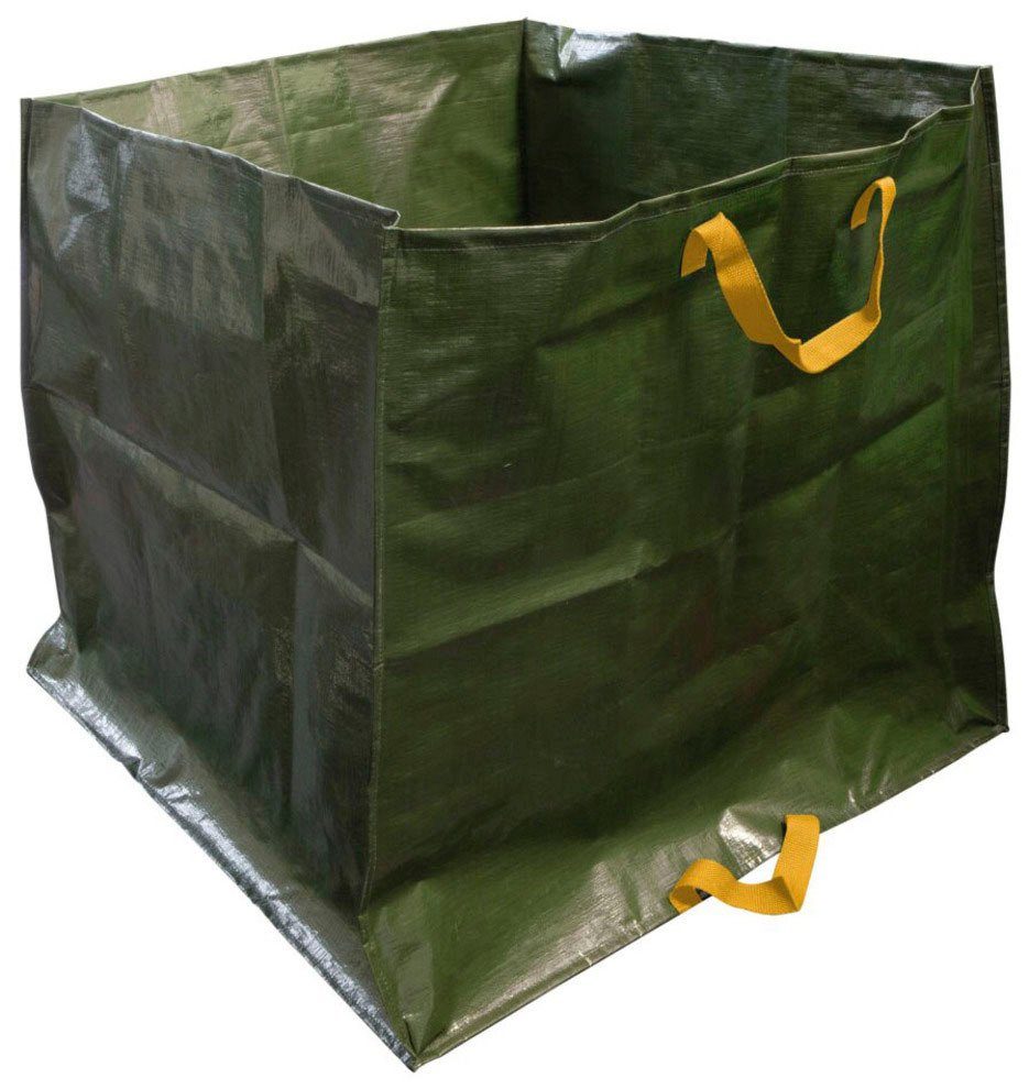 Windhager Gartensack Bigload, 225 l, Garten-Bag XXL, Abfallsack für Garten, 225 l, Tragetasche, 90 x 50 x 50 cm, grün