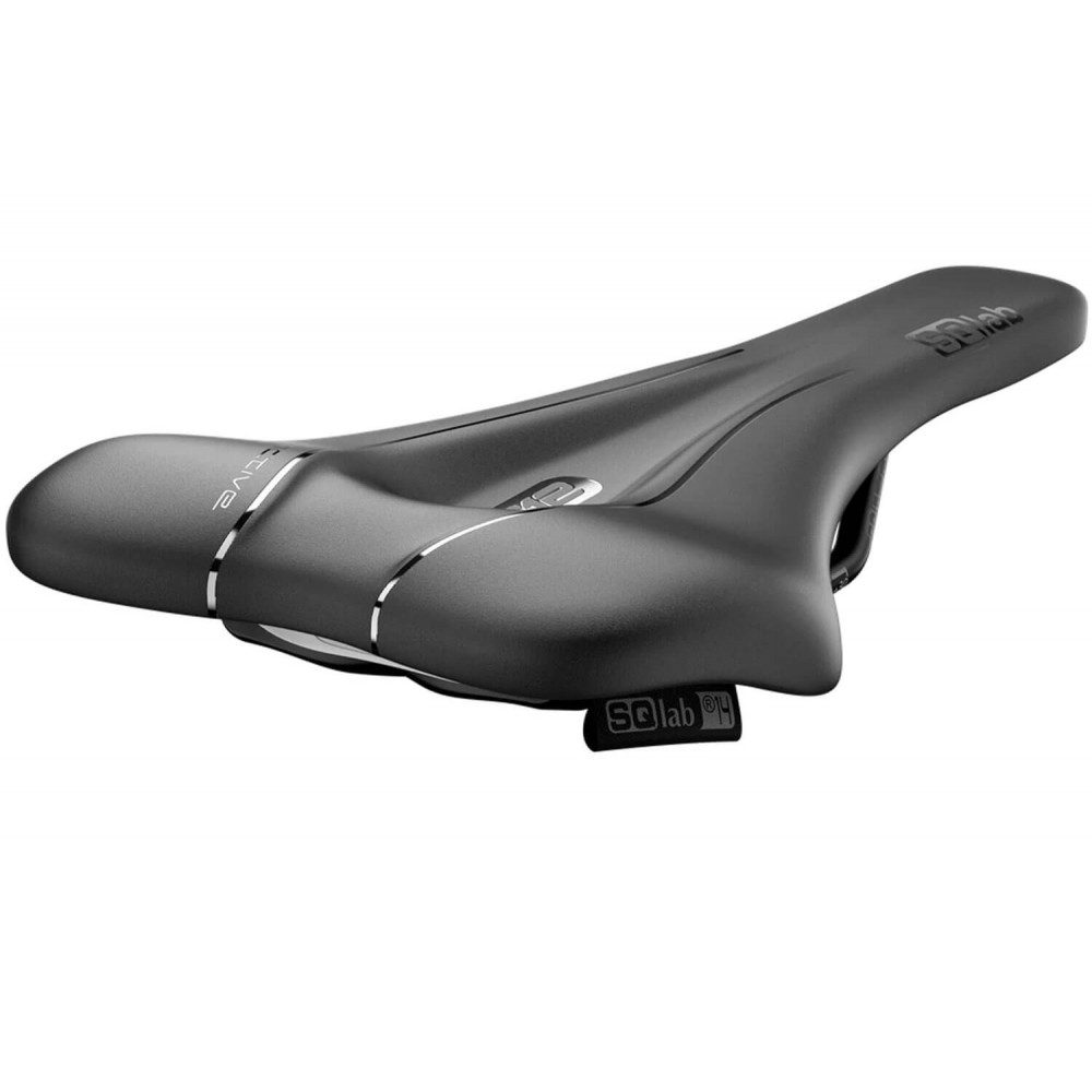 SQlab Fahrradsattel 612 ERGOWAVE active 2.2 Sattel Ergonomischer Rennradsattel Schwarz