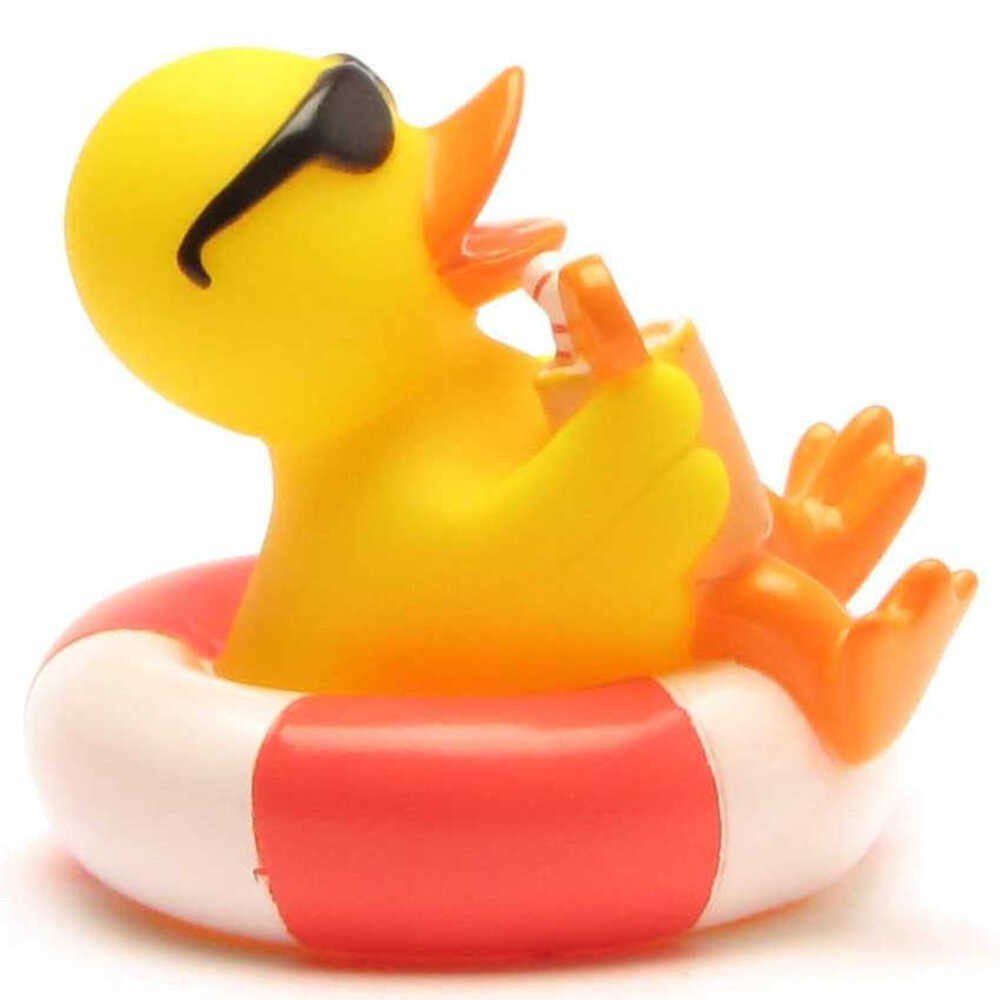 Spielzeug Badewannenspielzeug Duckshop Badespielzeug Quietscheentchen im Schwimmreif