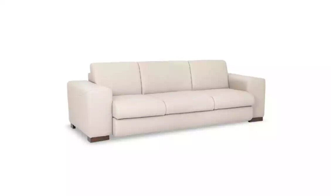 Neue Dreisitzer Weißer Couche Designer JVmoebel Made 1 Sofa Europa Teile, in Arbeitszimmer, Textilsofas