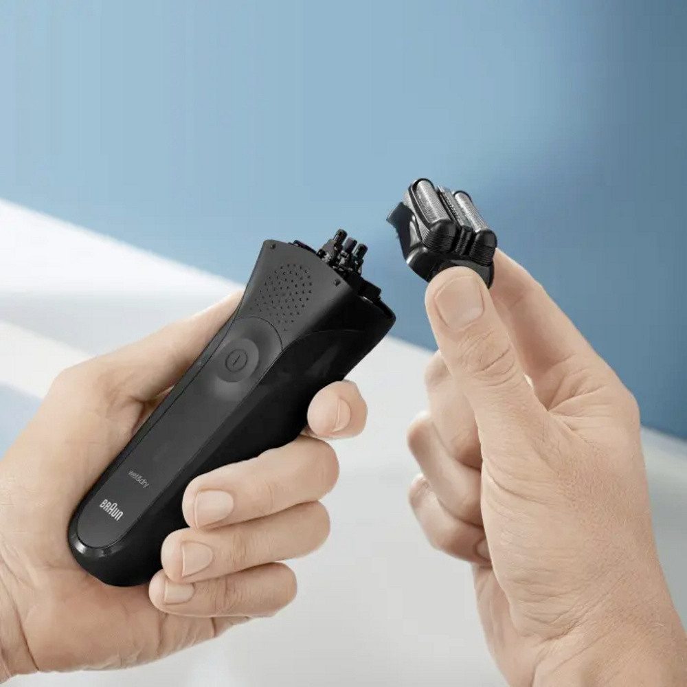 Braun Elektrorasierer Braun 300s - Series 3 Folienrasierer Schwarz