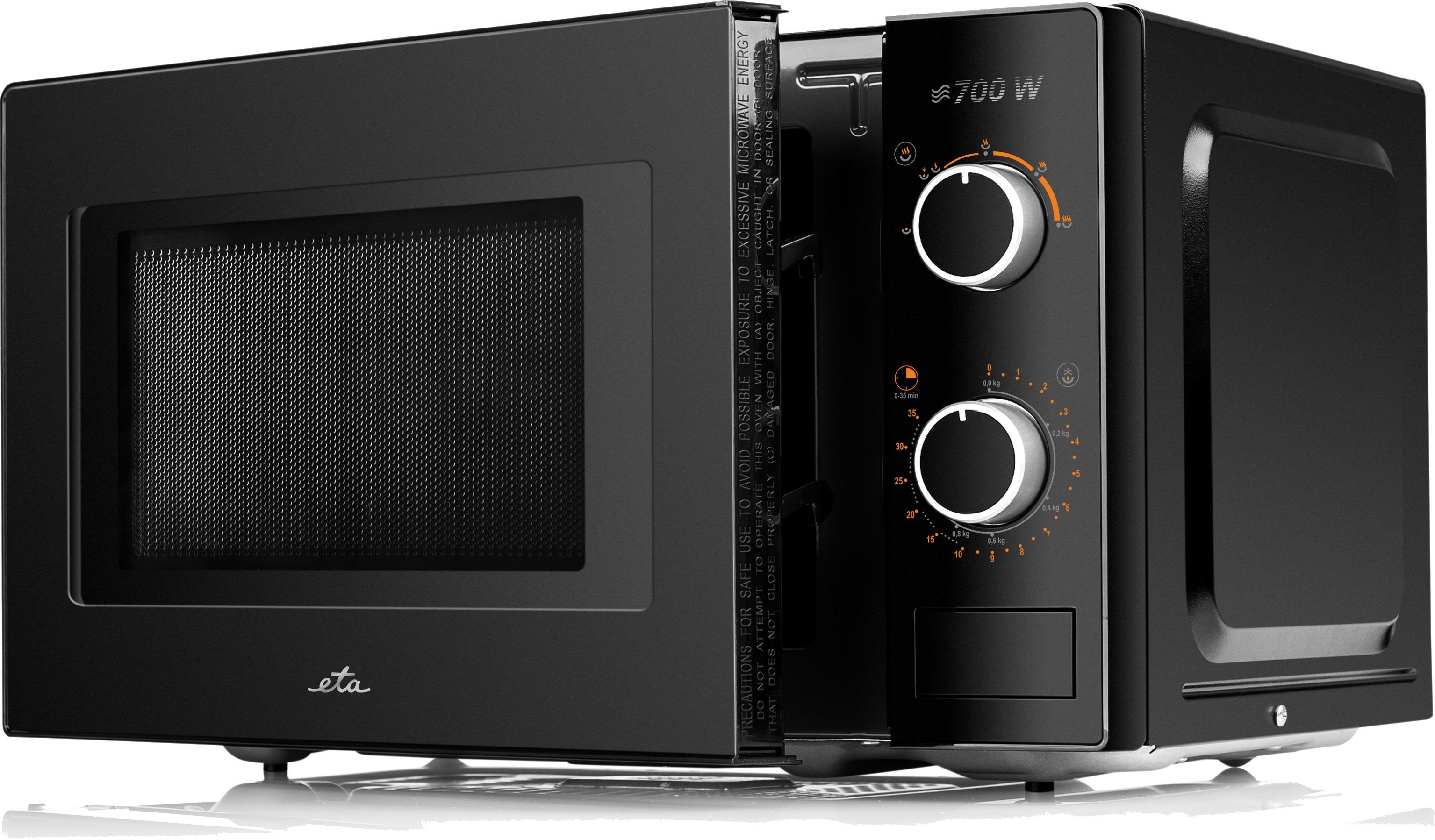 eta Mikrowelle MORELO ETA020990010, Mikrowelle, 20 l, 700W, 5 Leistungstufen
