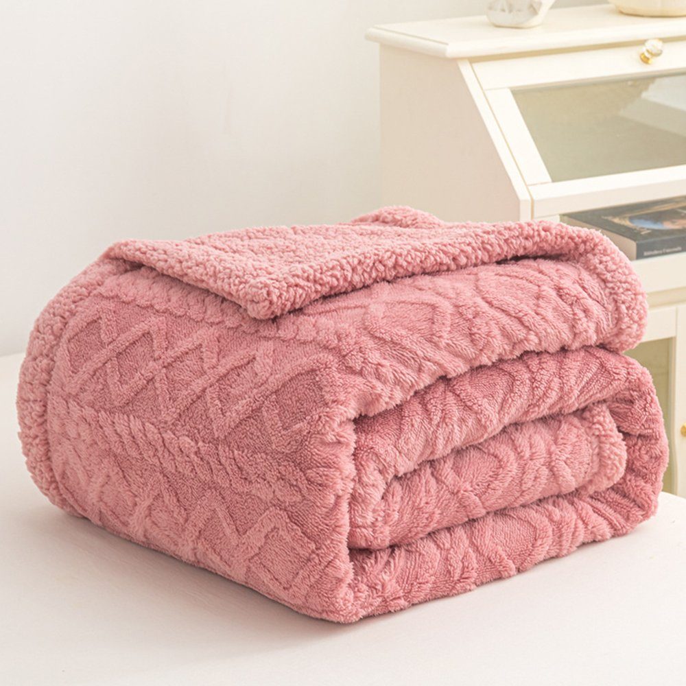 Wohndecke Kuscheldecke Flauschig Sofaüberwurf 150x200cm, Weich günstig online kaufen
