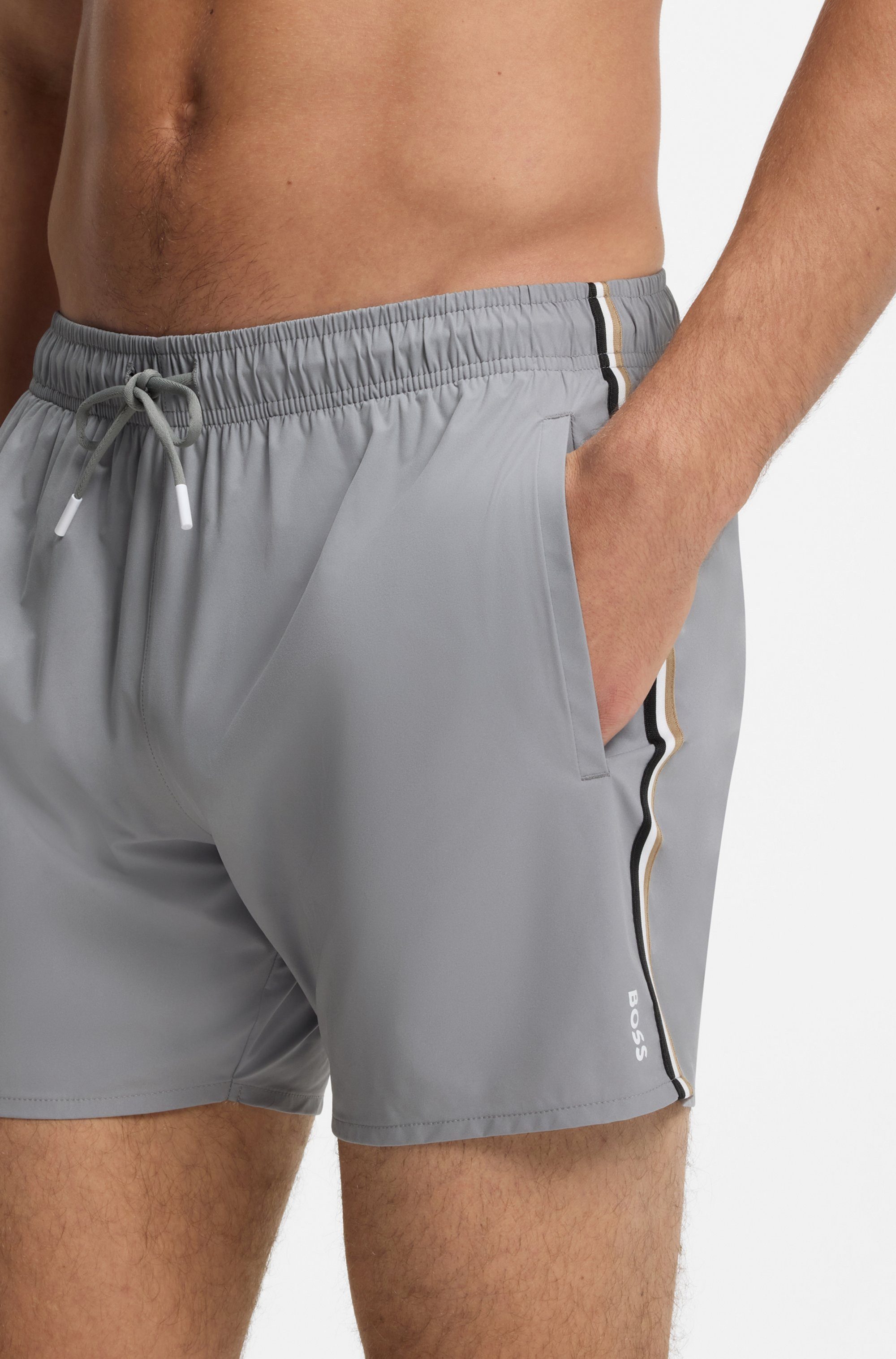 BOSS Badeshorts Iconic mit Gesäßtasche
