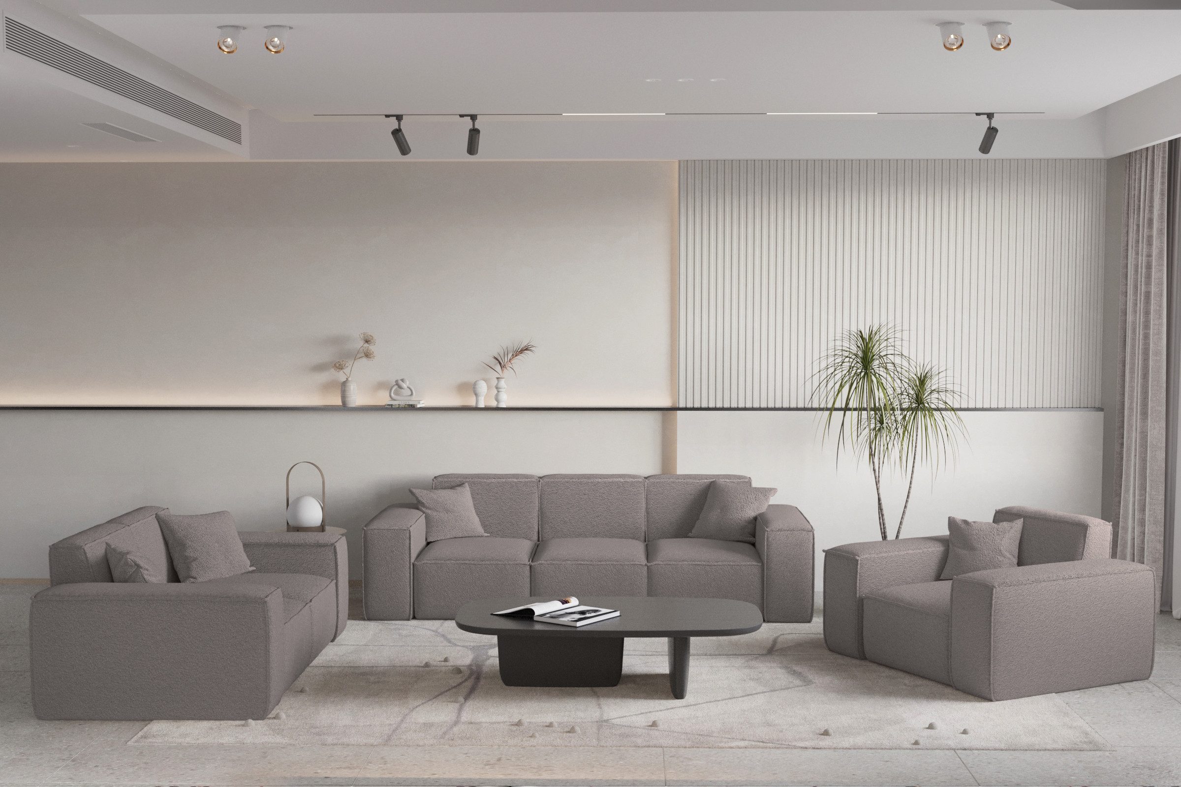 Fun Möbel Polstergarnitur Sofaset Designersofa CELES günstig online kaufen