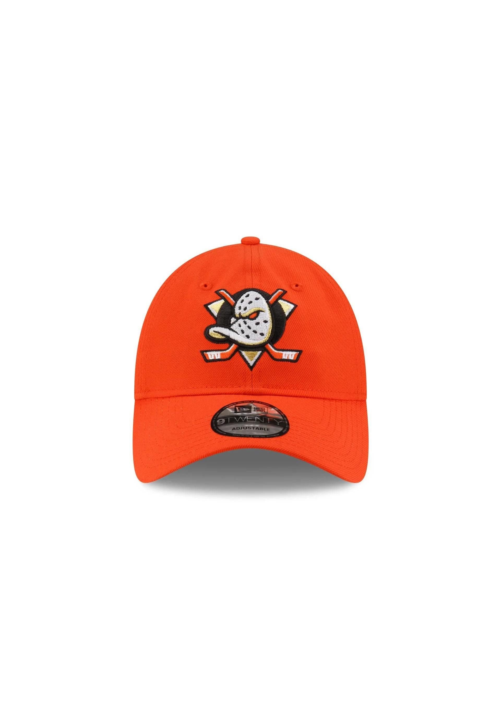 New Era Baseball Cap Anaheim Ducks NHL Injection Orange Verstellbare 9Twenty Cap New Era (1-St)