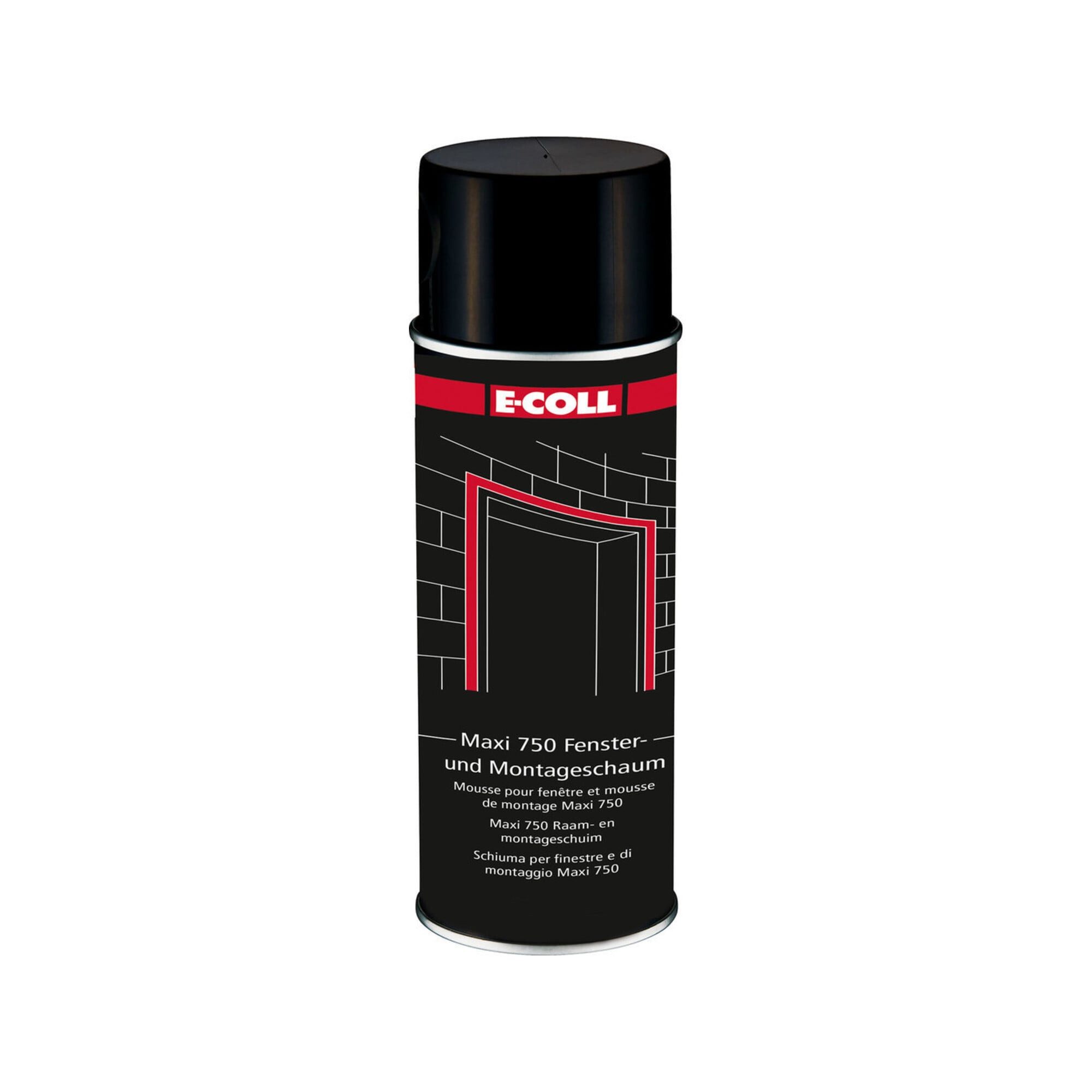 E-COLL Farbsprühpistole E-COLL Maxi 750 Fenster-u.Montageschaum B2 500ml
