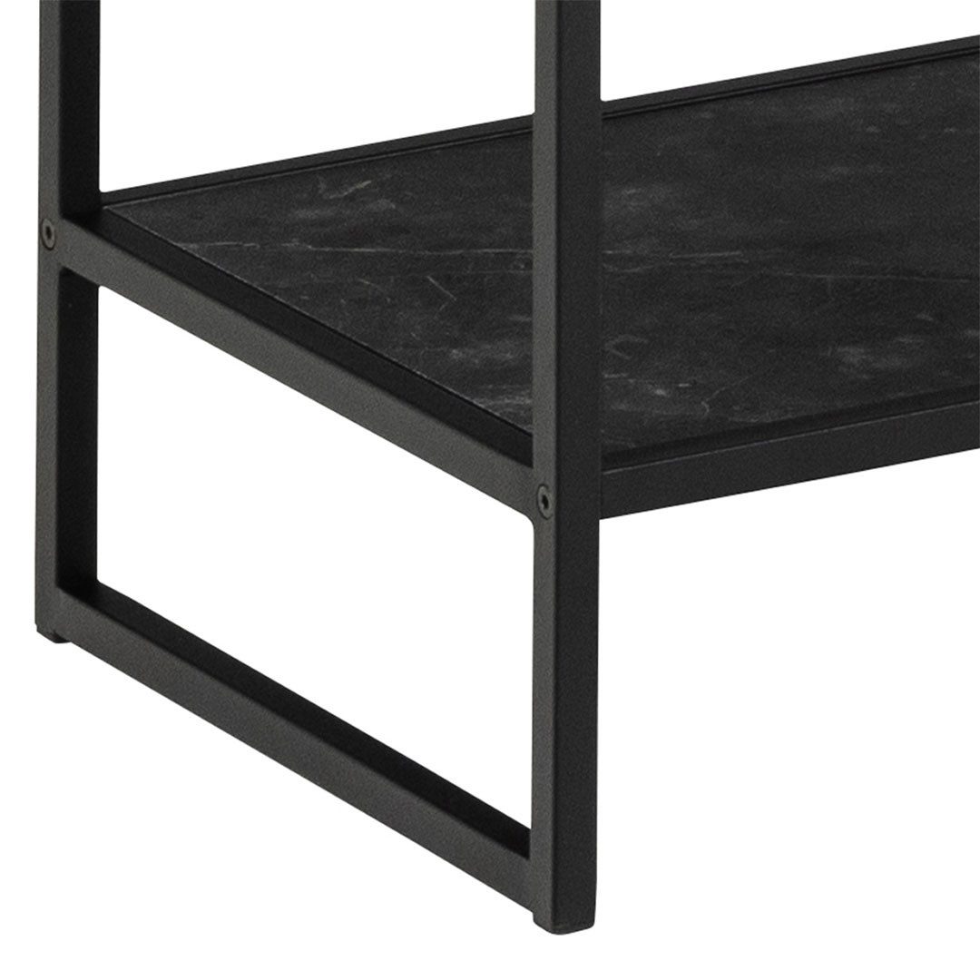 ebuy24 Regal Strington Regal 5 Ablagen schwarz.