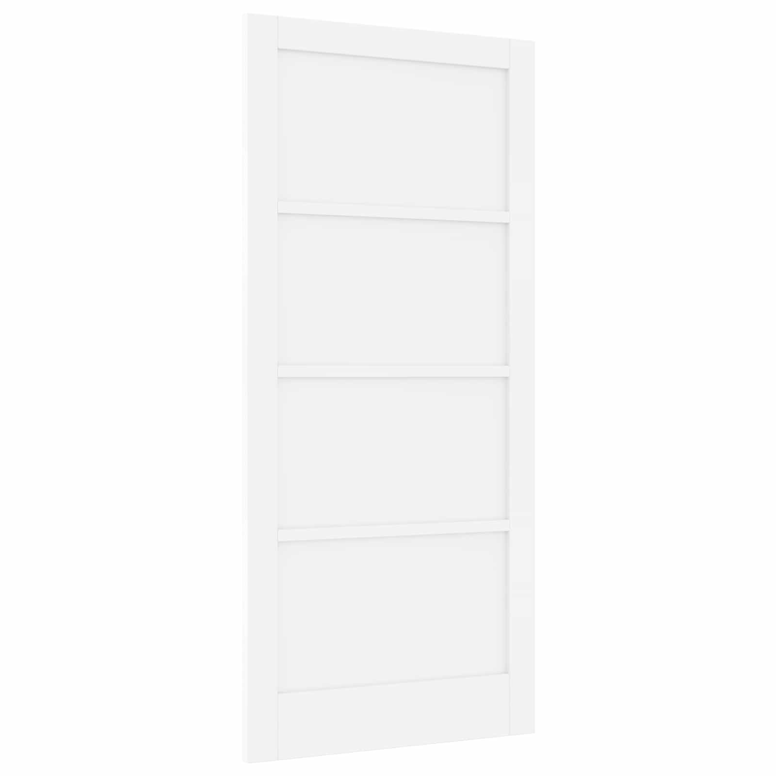 vidaXL Zimmertür 93 x 202 cm Interior Tür Weiß 93x202 cm Sperrholz