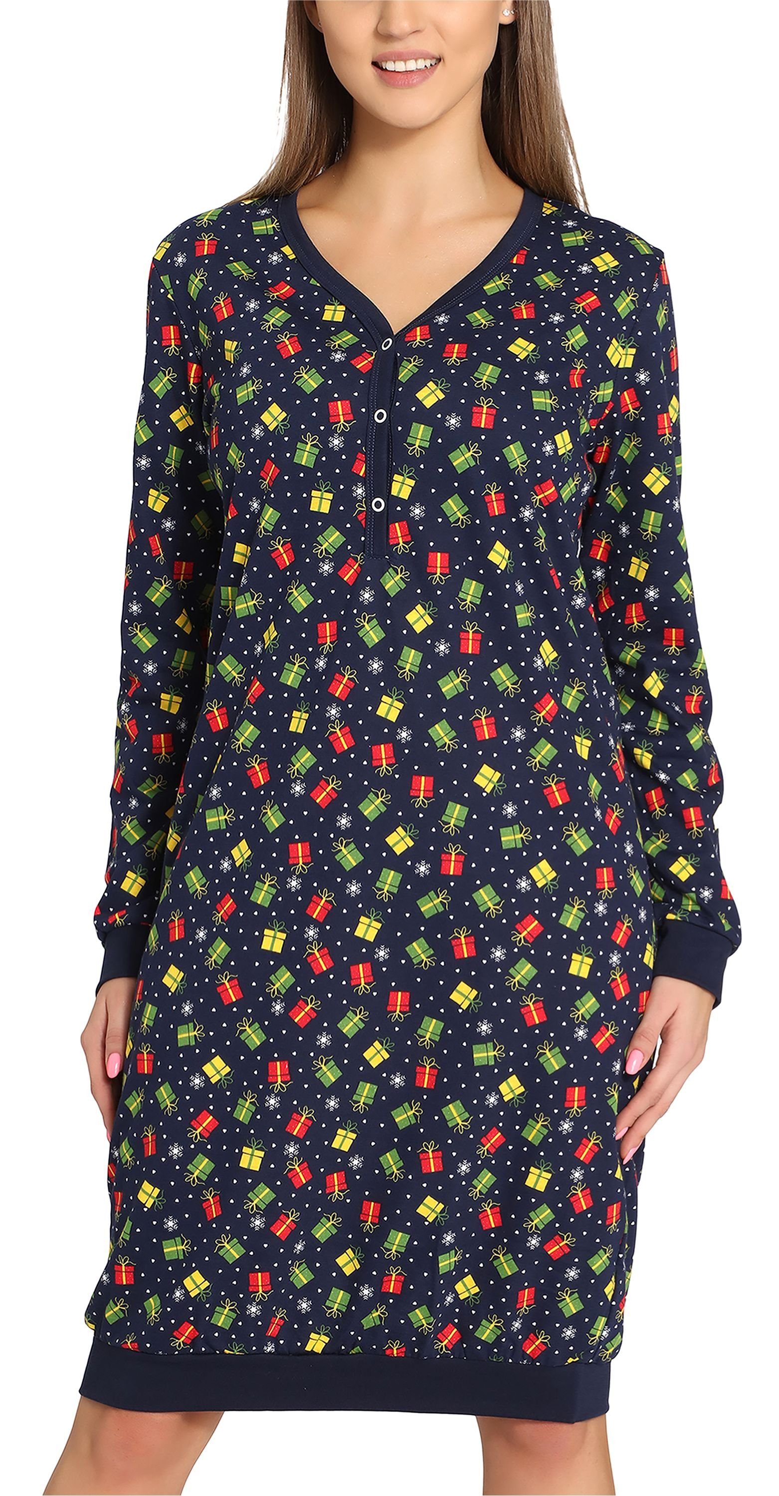 Merry Style Nachthemd Damen Nachthemd MS10-179 (1-tlg) günstig online kaufen