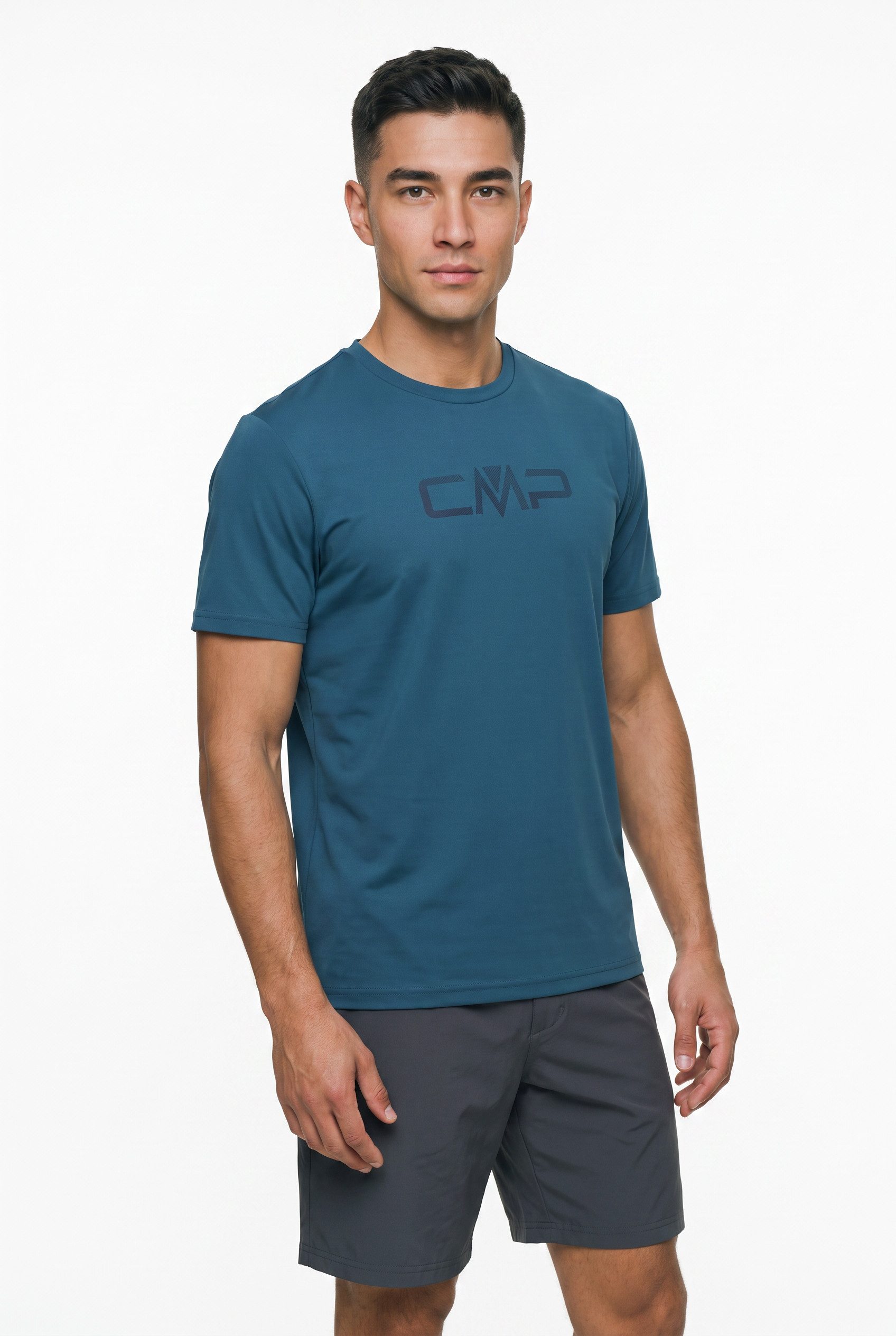CMP Funktionsshirt MAN CO T-SHIRT atmungsaktiv, mit Rundhalsausschnitt, schnell trocknend