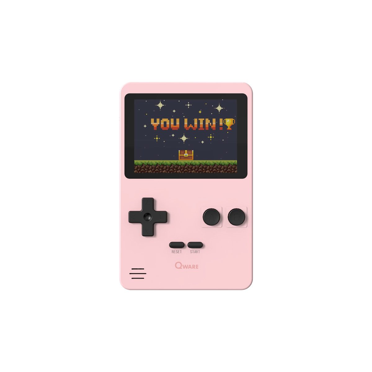 Qware Gaming Retro Spielkonsole Handheld 240 Spiele für unterwegs