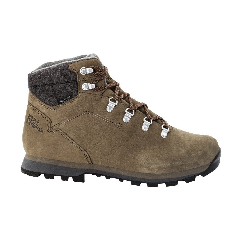 Jack Wolfskin Winterschuhe Thunder Bay Texapore Mid (wasserdicht) hellbraun Herren Winterstiefel
