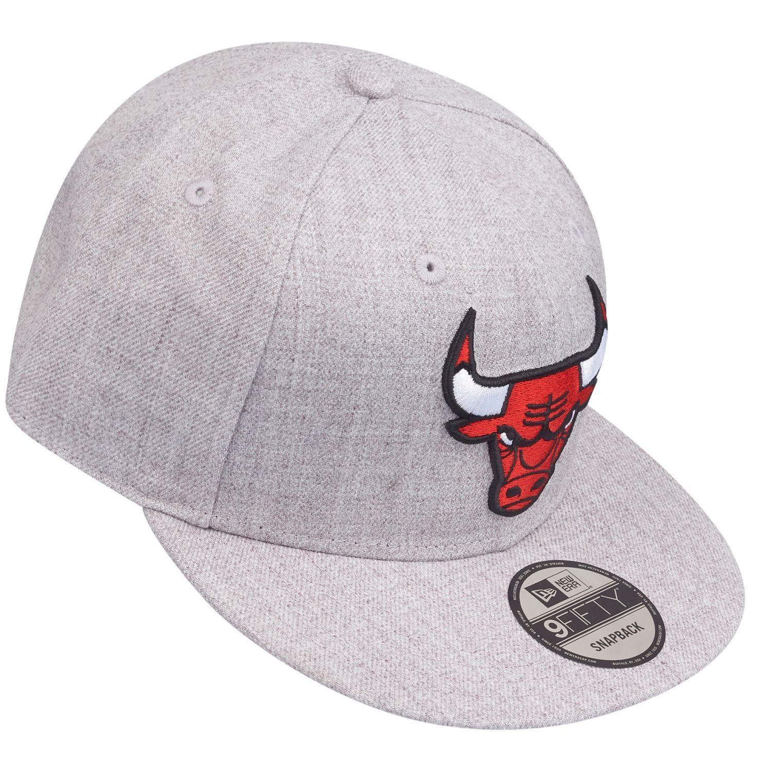 New 9Fifty Era Chicago Bulls Snapback heather Cap