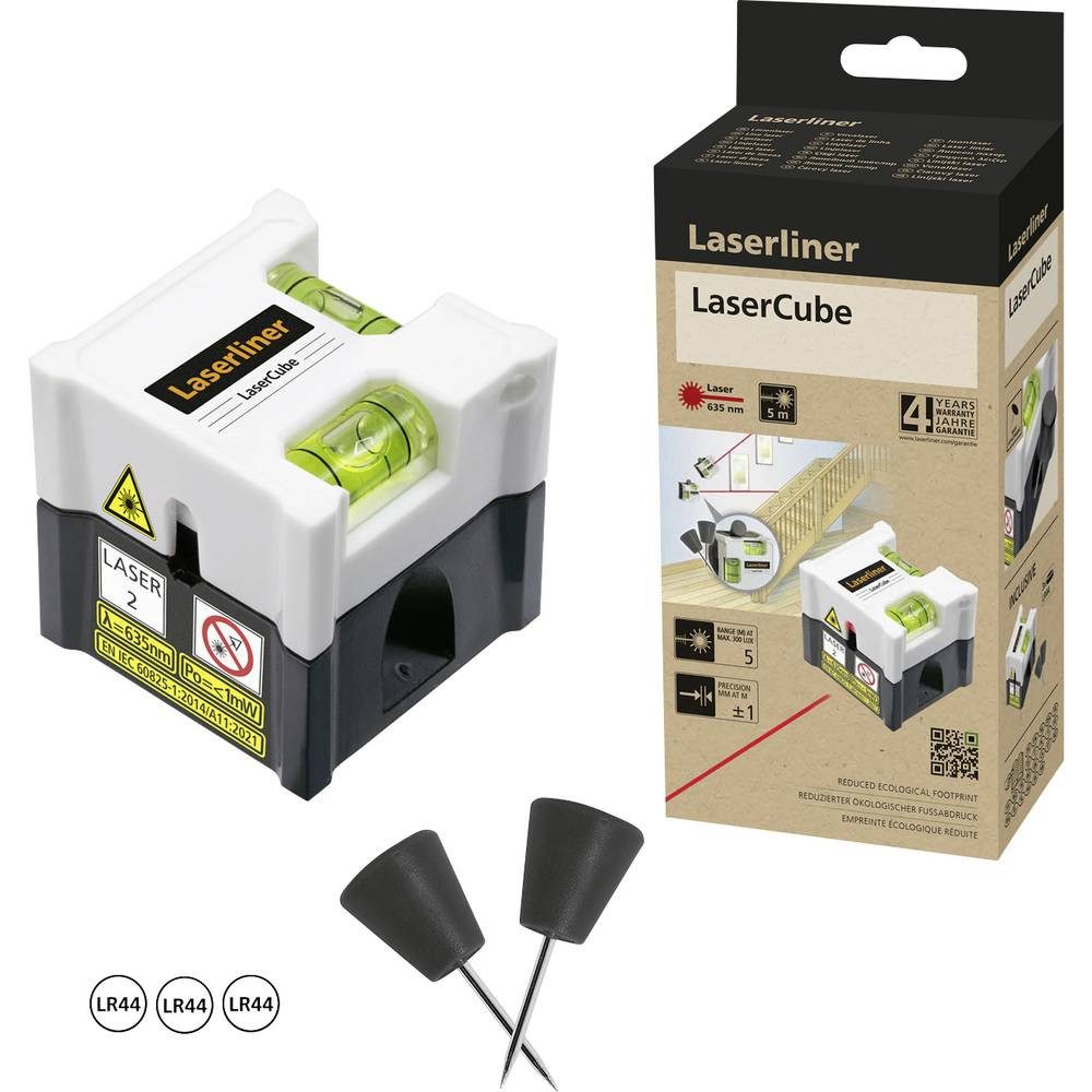 LASERLINER Nivellierkeil Handlicher Linienlaser für schnelle Ausrichtarbeiten auf dem 081.108E