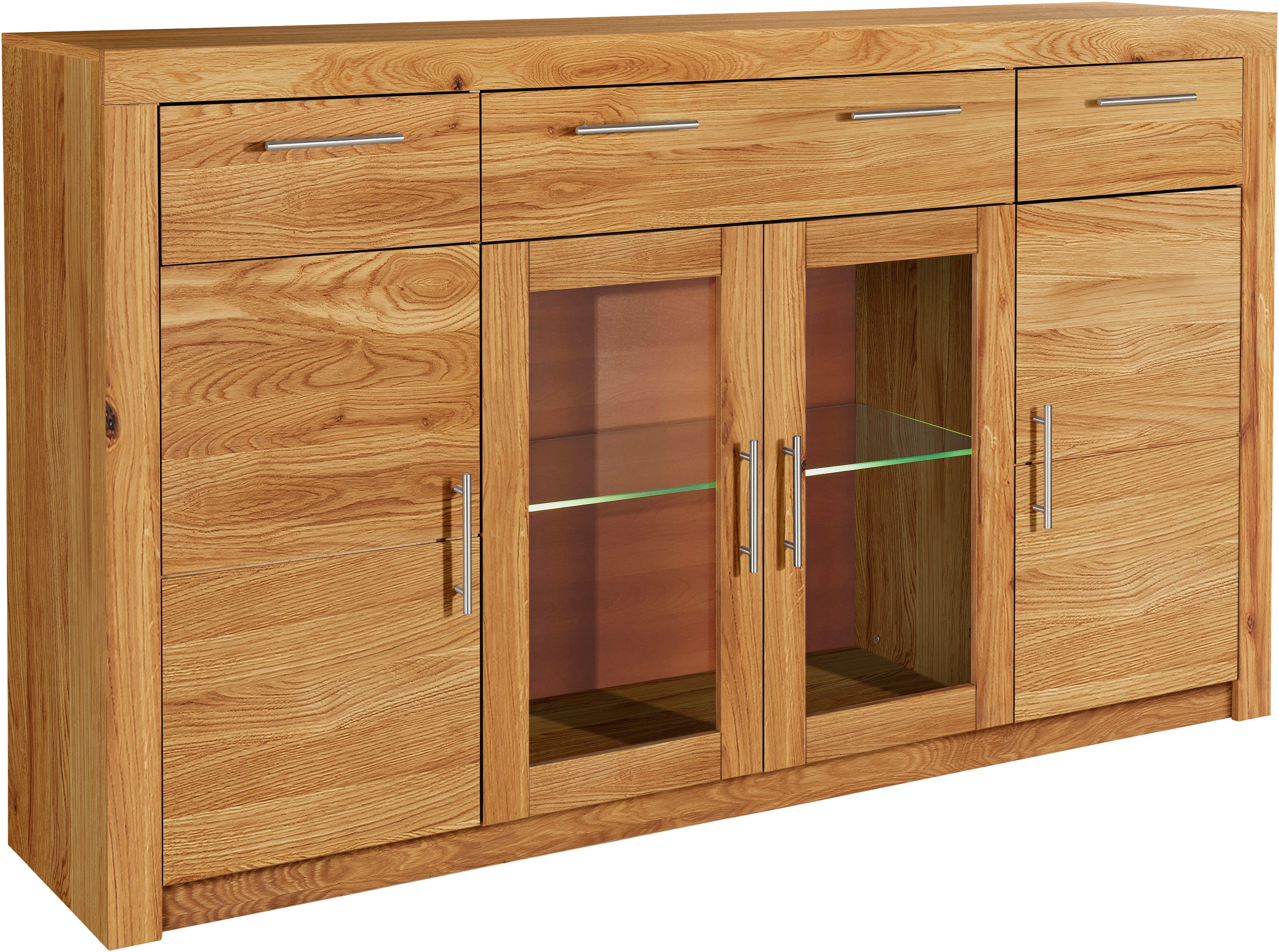 VOGL Möbelfabrik Highboard Toronto, opt. Glastüren, günstig online kaufen