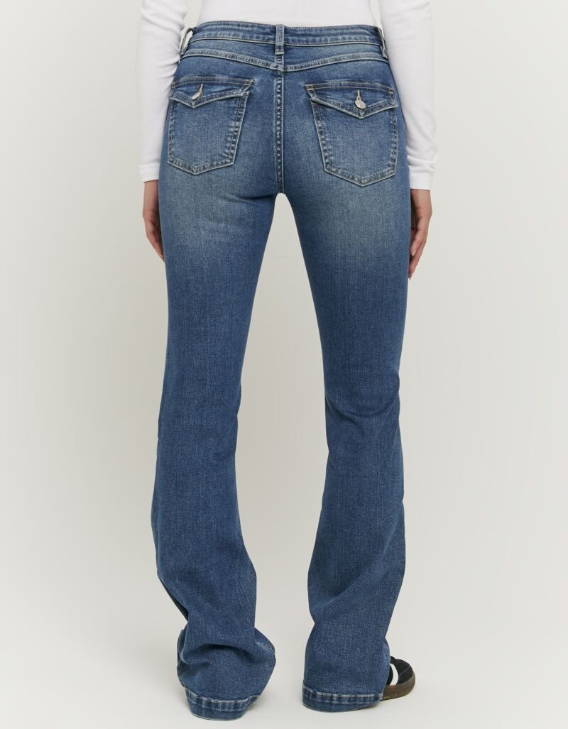 Tally Weijl Bootcut-Jeans SPADEBOOTY Baumwollmischung, Mid Waist günstig online kaufen