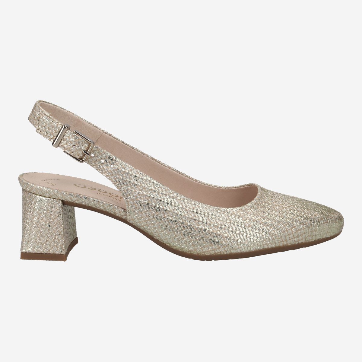 Gabor Gabor 42.260.63, С открытым носком & Босоножки, Gold, Damen Peeptoepumps