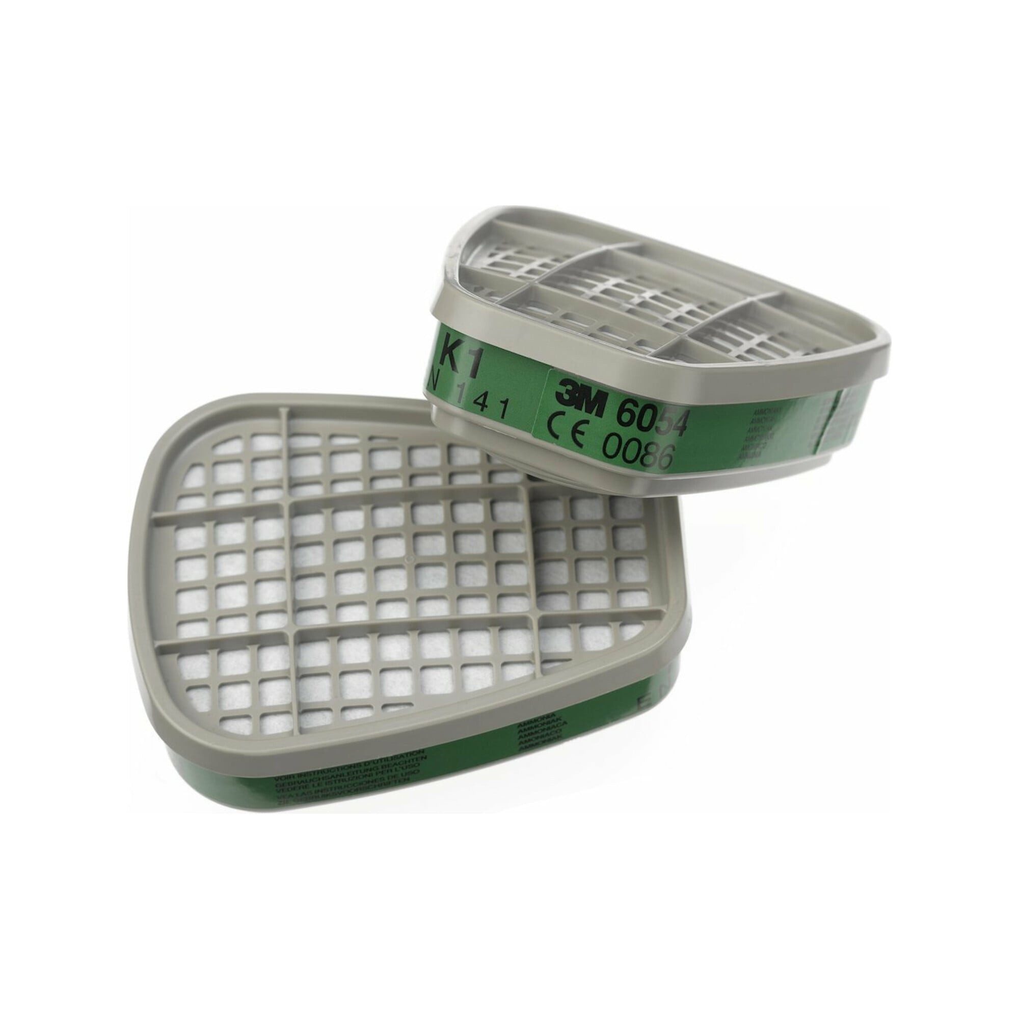3M Atemschutz-Vollmaske 3M Filter 6054, K1 2 Stk