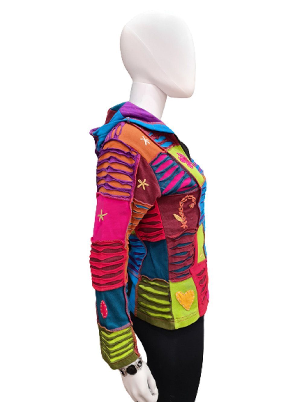 Mein Style Shirtjacke Mein Style Patchjacke günstig online kaufen