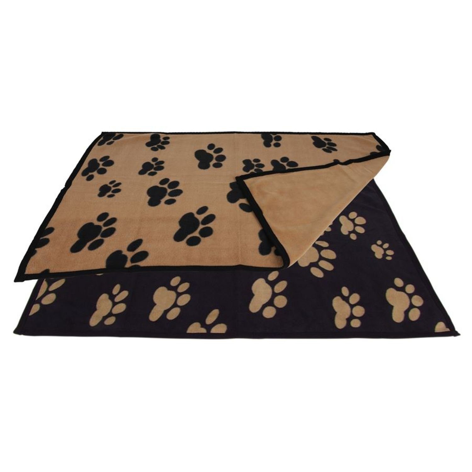 Tierdecke Heimtierdecke Hundedecke Tierdecke 2 Muster doppelseitig Hunde Katzen