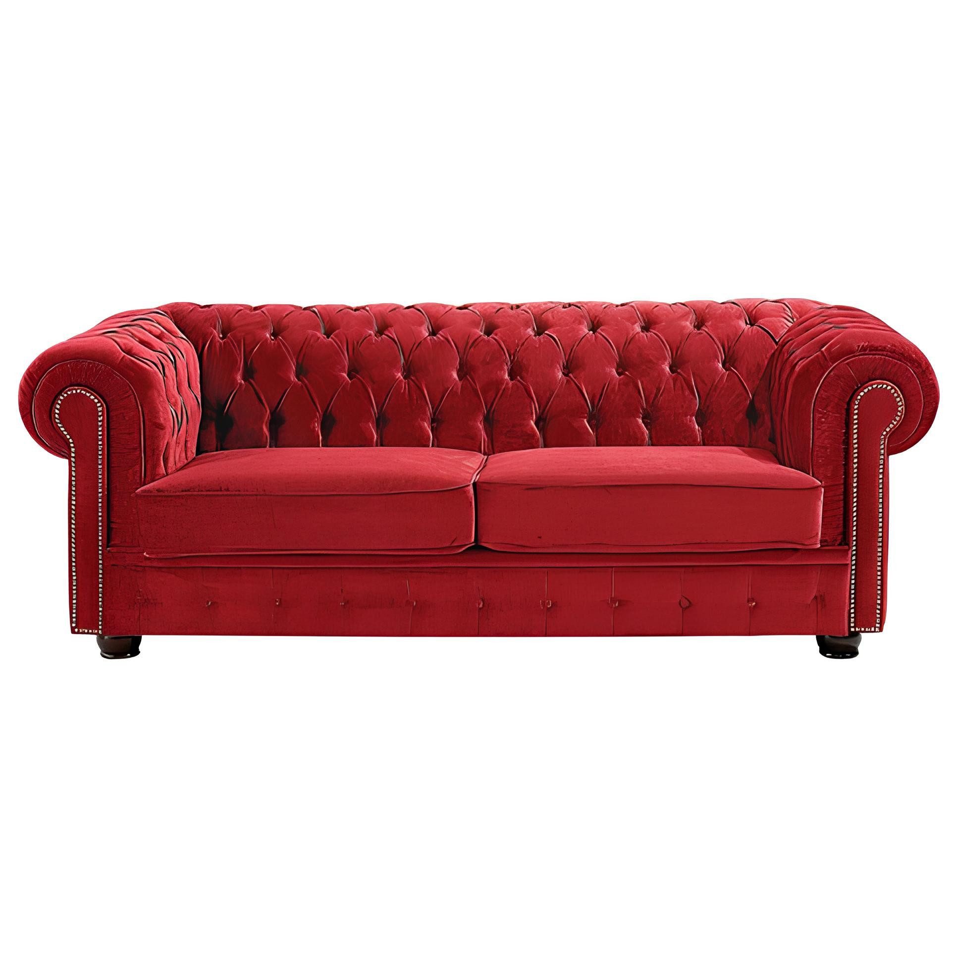 Sofa Chesterfield Sofa Couch Polster Sofas Klassischer 3 Sitzer Leder