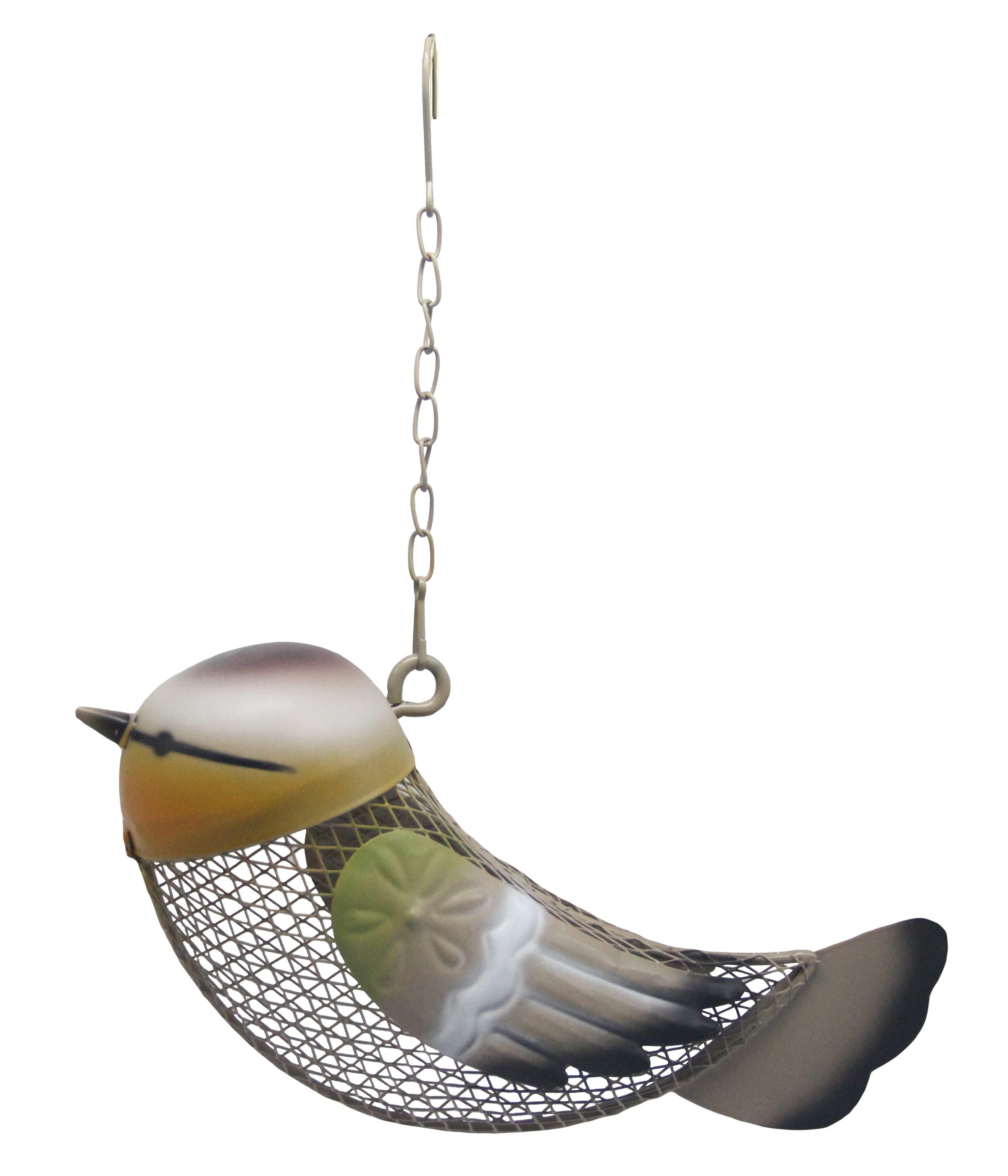 Vogelhaus Futterstelle Mango, für Wildvögel, ca. 26.8 x 12 x 8.5 cm, Metall