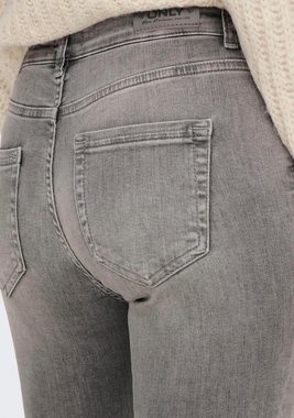 ONLY Skinny-fit-Jeans ONLBLUSH MID SK AK RW DST DNM REA724NOOS mit Destroyed Effekt