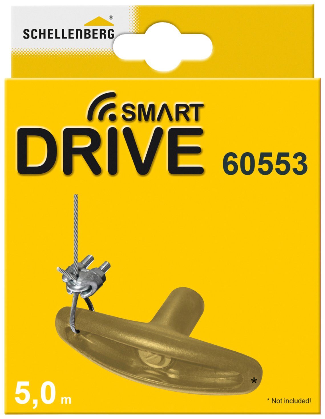 SCHELLENBERG Garagen-Notentriegelung für Garagentore innen und außen, Garagentorantriebe 600 U, 800 U, DRIVE Action, Smart DRIVE 10, Smart DRIVE 10 PREMIUM, Smart DRIVE 14, Smart DRIVE 14 PREMIUM, Serie DRIVE S, Serie DRIVE P, Smart DRIVE M, Smart DRIVE L, Smart DRIVE XL passend zu allen Schellenberg Drive Modellen