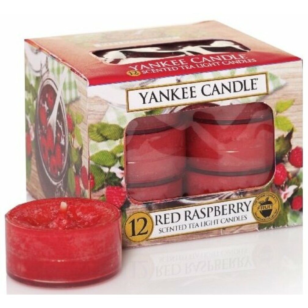 Yankee Candle Duftkerze Red Raspberry Teelicht 12x9,8 g