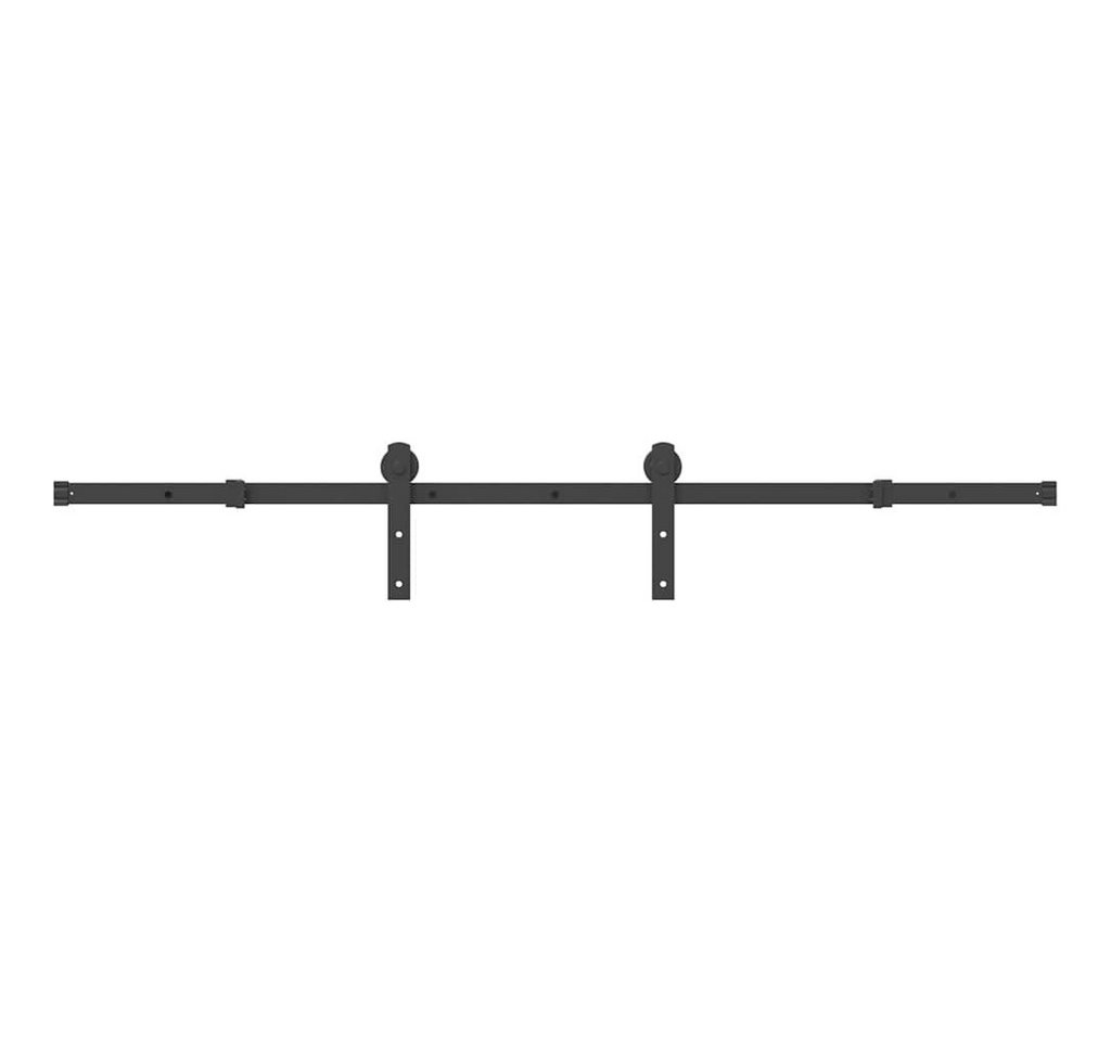 Thumbnail - vidaXL Türbeschlag, Schiebetürbeschlag-Set 183 cm Stahl Schwarz