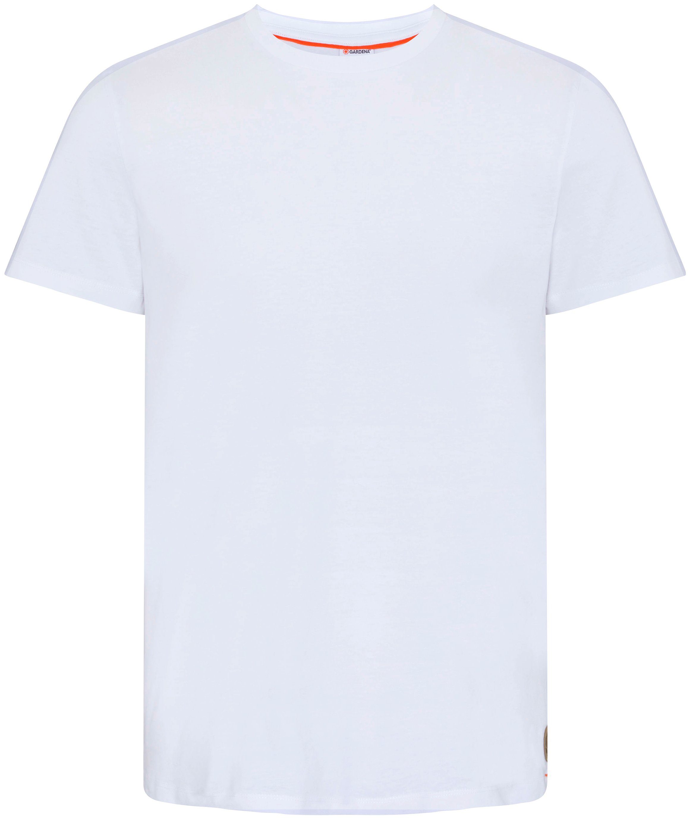 White T-Shirt Bright GARDENA