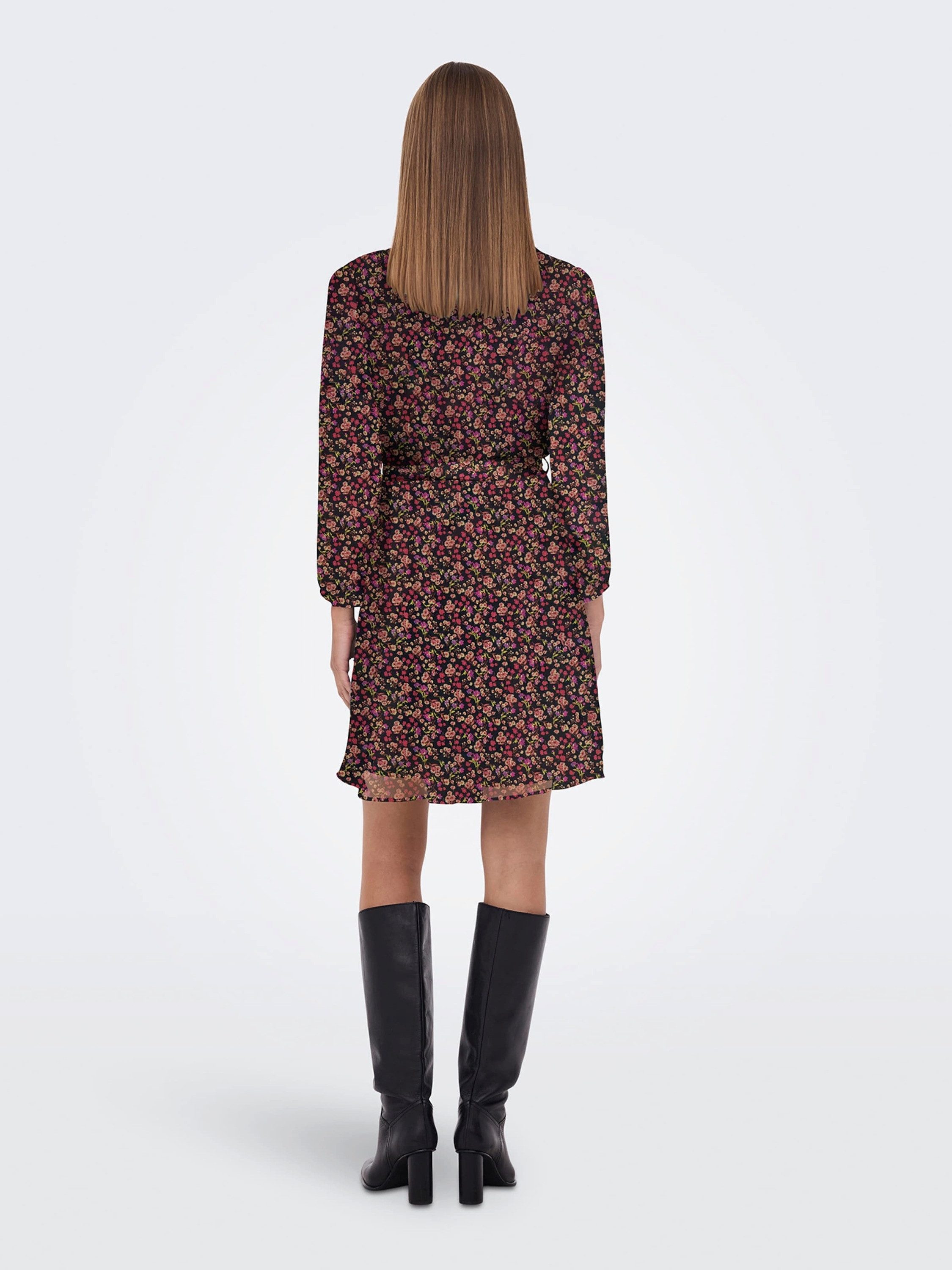 ONLY Minikleid ONLCERA (1-tlg) Drapiert/gerafft