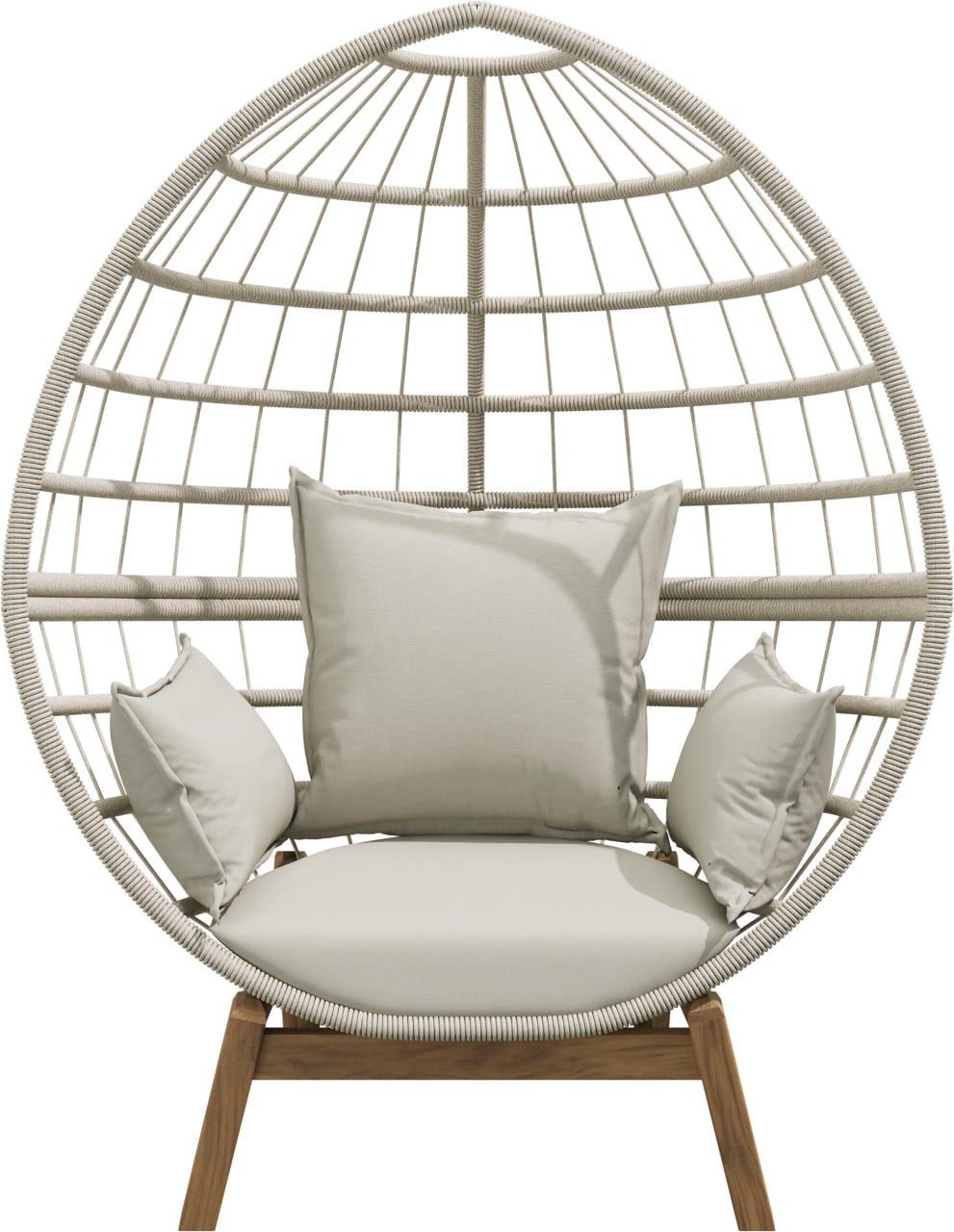 Primaster Gartenlounge-Set Primaster Loungesessel Stahl Salo inkl. Kissen, Witterungsbeständig