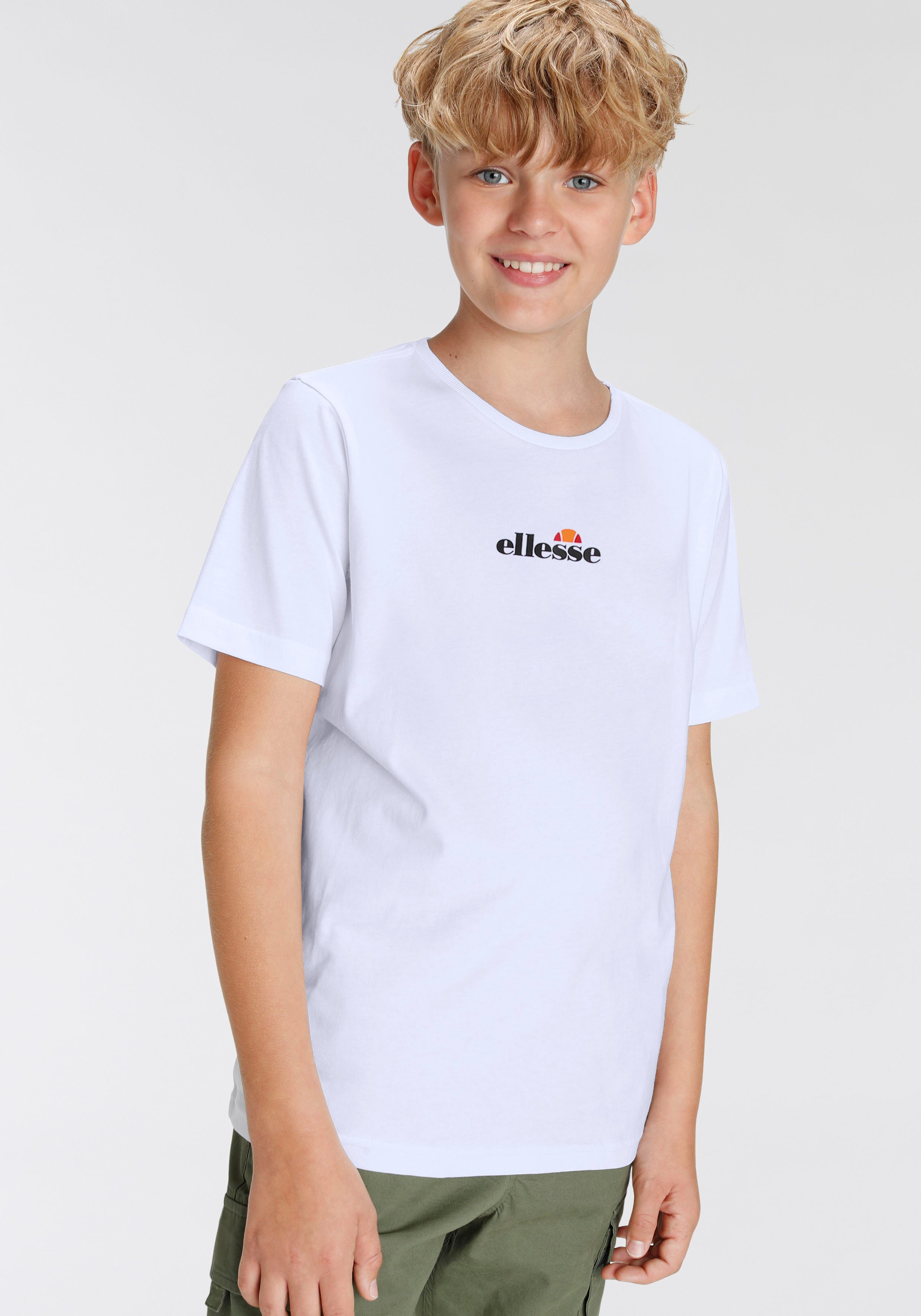 Ellesse T-Shirt Packung (Packung, 2-tlg) Packung mit 2 Teilen, aus Baumwolle