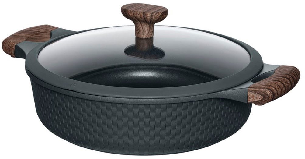 RESTO Kitchenware Bräter Ran, Kochtopf antihaftbeschichtet und spülmaschinenfest, Aluminiumguss (2-tlg), Geeignet für alle Herdarten, auch Induktion, im Geschenkkarton